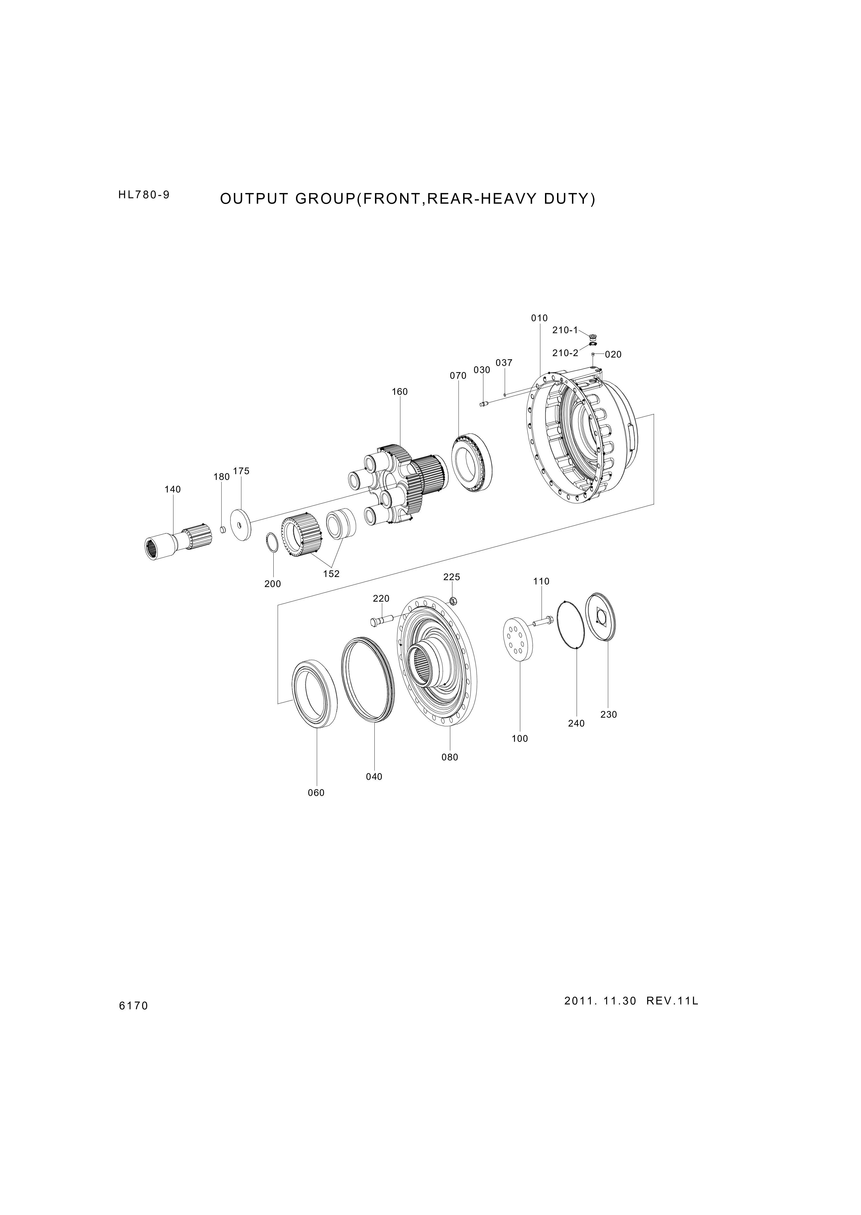 drawing for Hyundai Construction Equipment ZGAQ-03743 - BEARING-TAPERROLLER (figure 2)