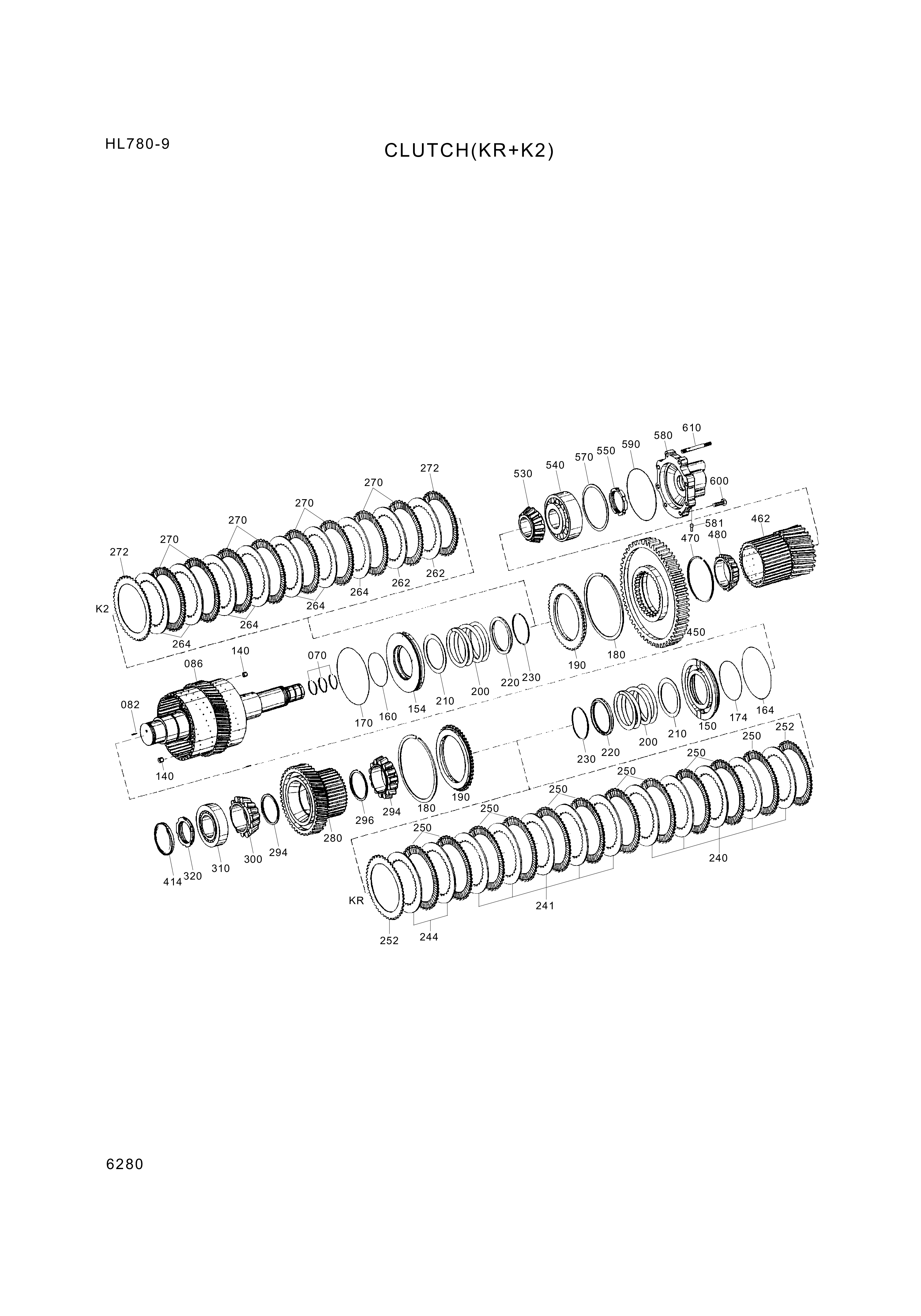 drawing for Hyundai Construction Equipment 0636-610-109 - STUD (figure 3)