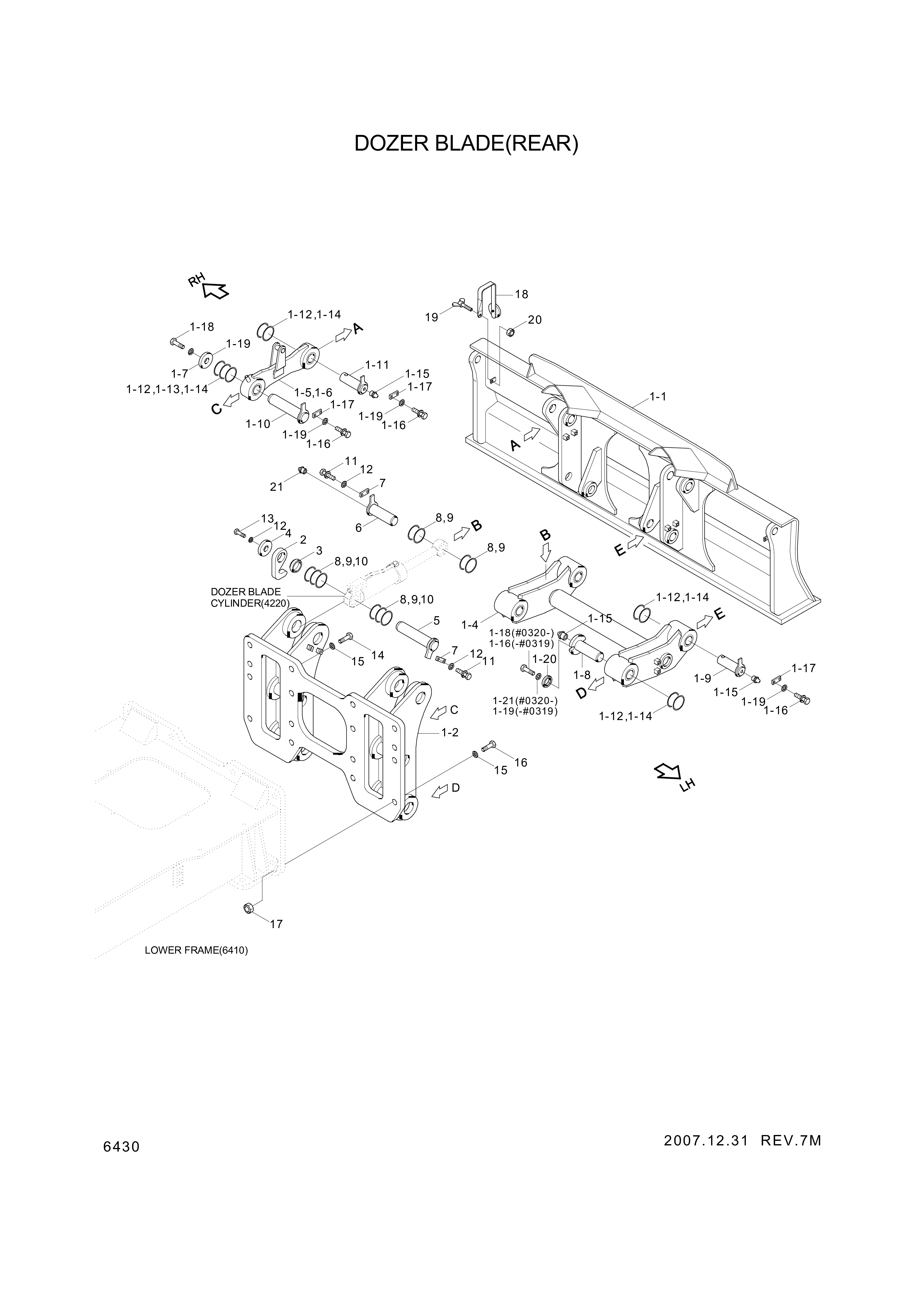 drawing for Hyundai Construction Equipment S261-100006 - NUT-WING (figure 2)