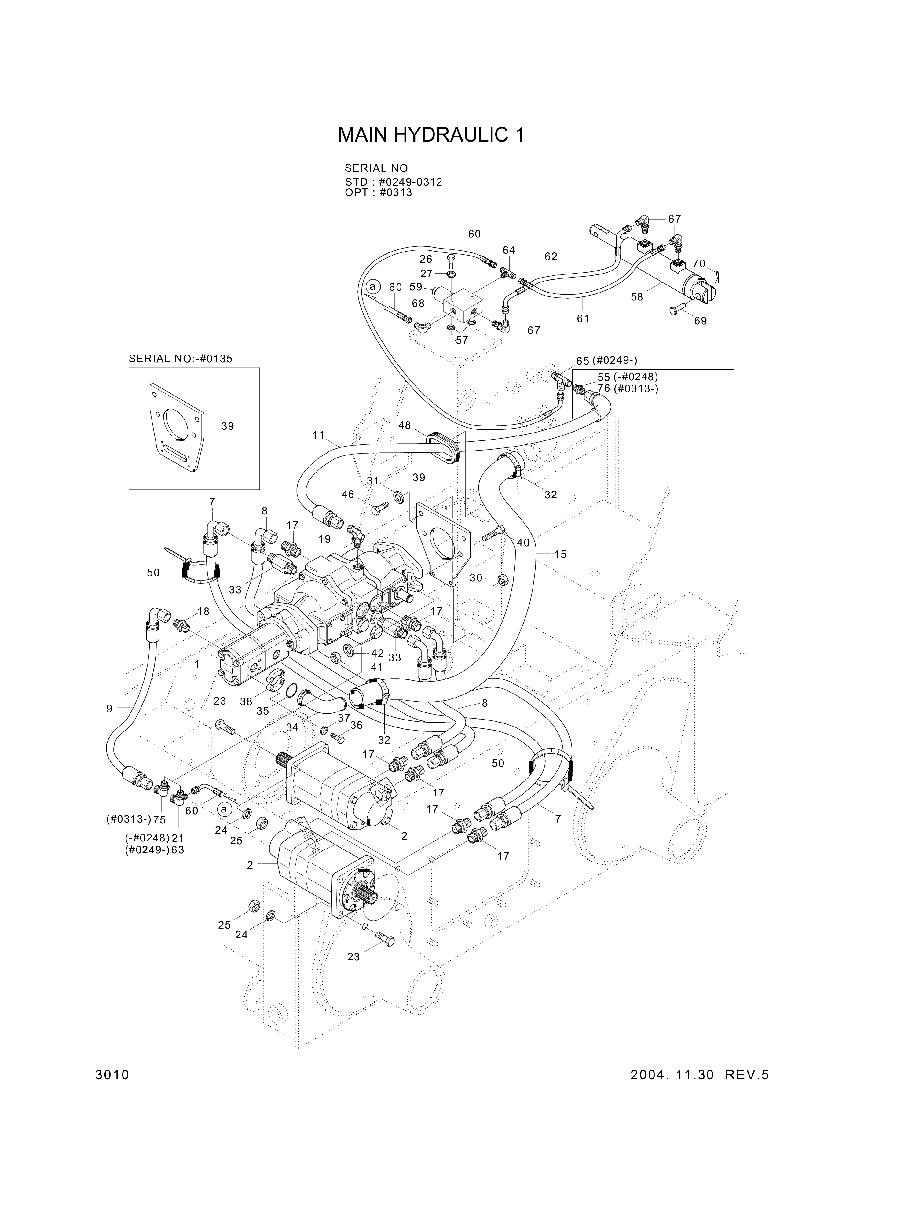 drawing for Hyundai Construction Equipment P010-810026 - CONNECTOR (figure 1)