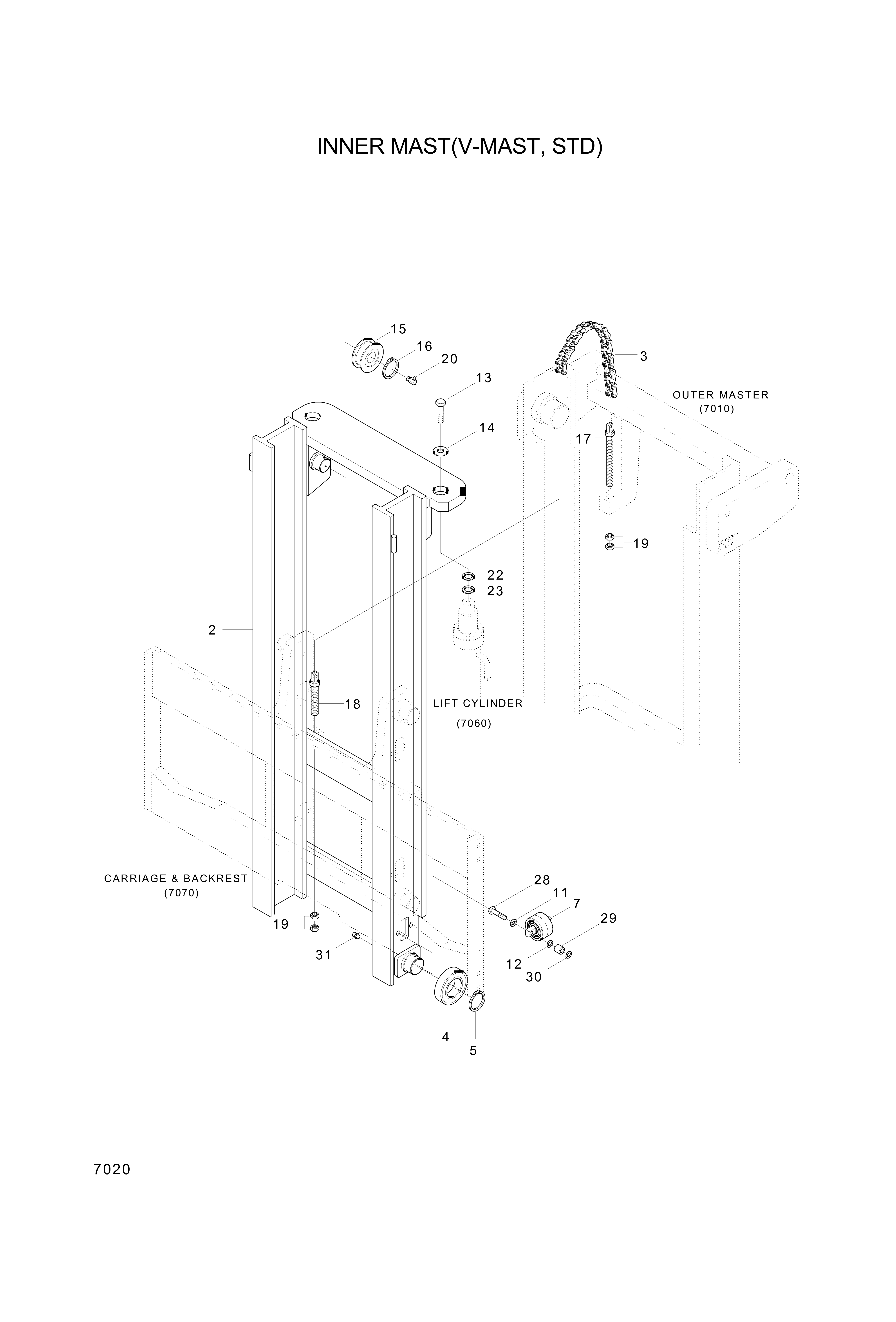 drawing for Hyundai Construction Equipment 61FC-18330 - SHIM (figure 1)