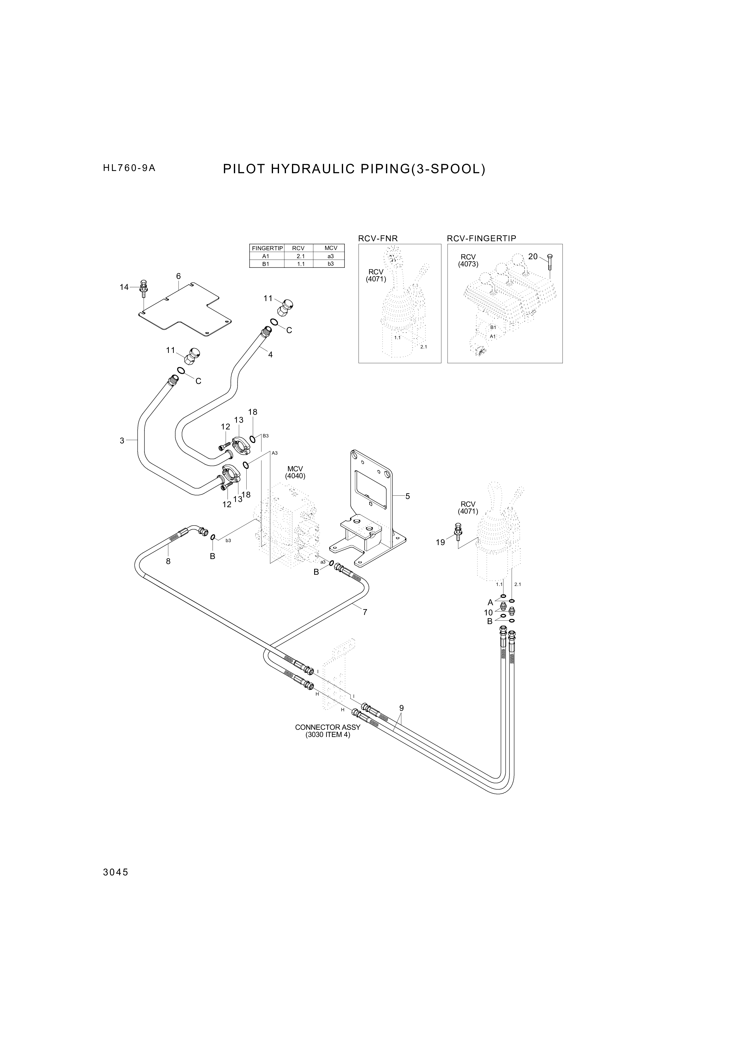 drawing for Hyundai Construction Equipment X420-062025 - HOSE ASSY-SYNF&ORFS (figure 5)