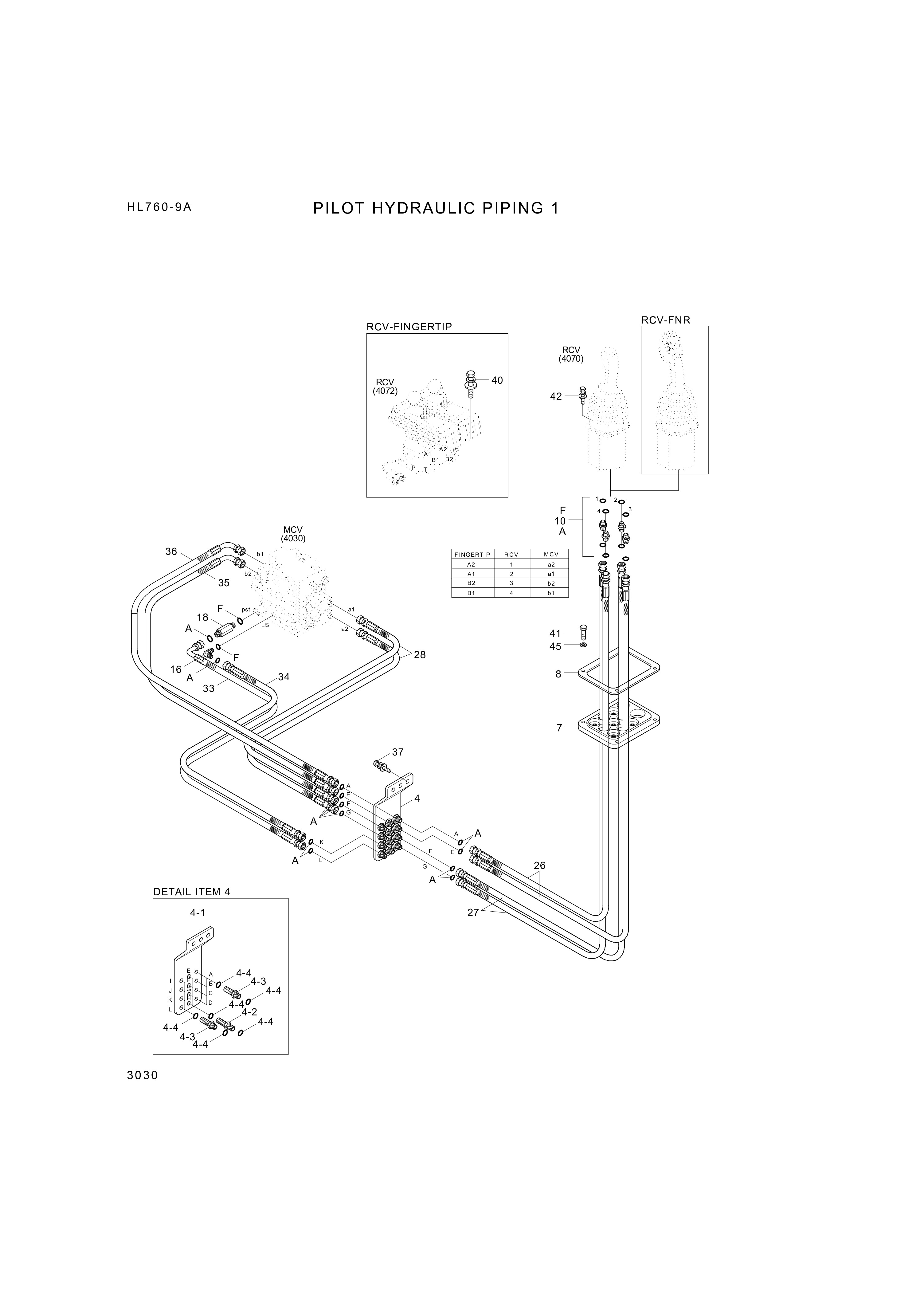 drawing for Hyundai Construction Equipment P930-062027 - HOSE ASSY-ORFS&THD (figure 4)