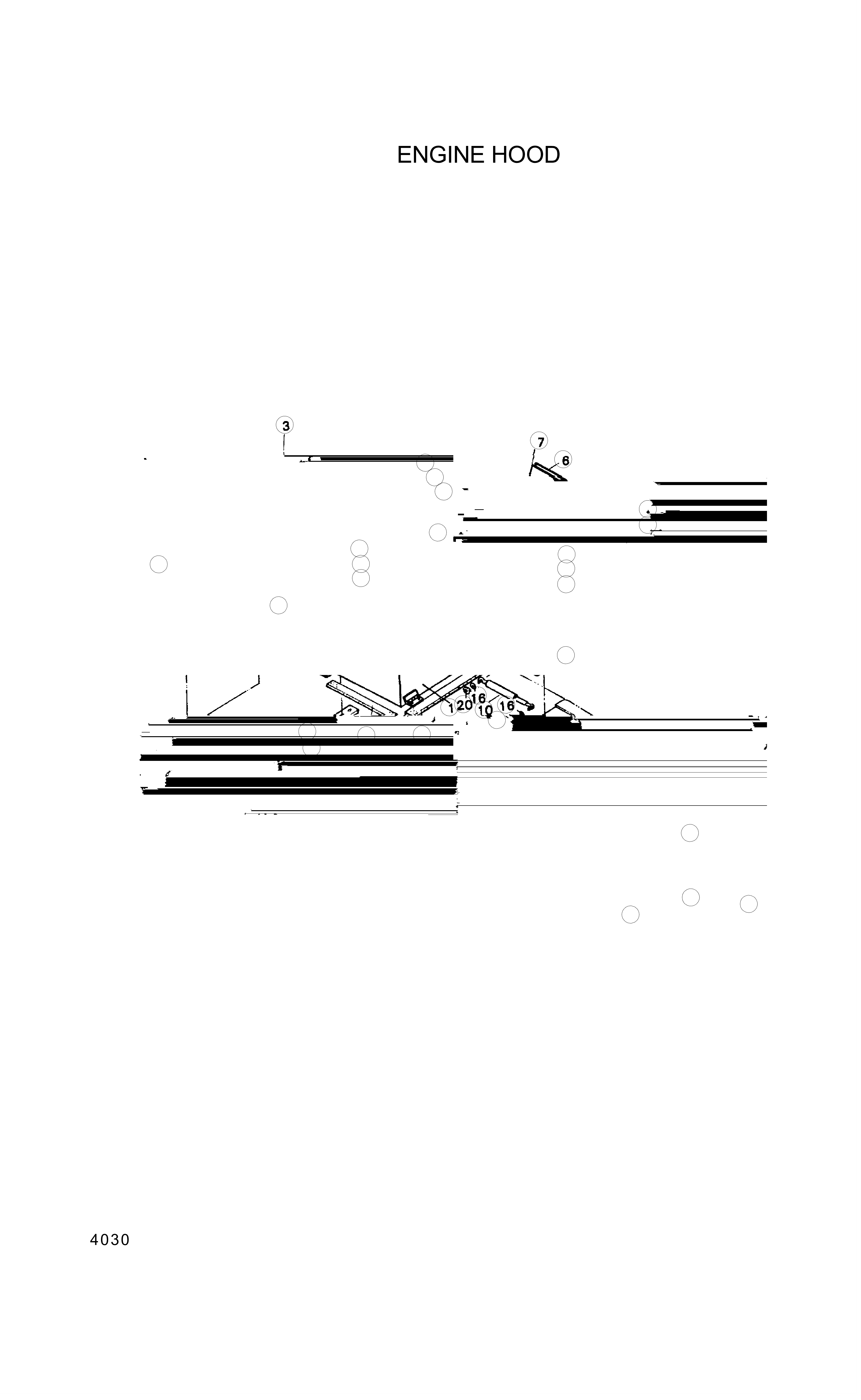 Technical drawing of Hyundai Construction Equipment S141-050152 BOLT-FLAT with dimensions and layout (figure 5)