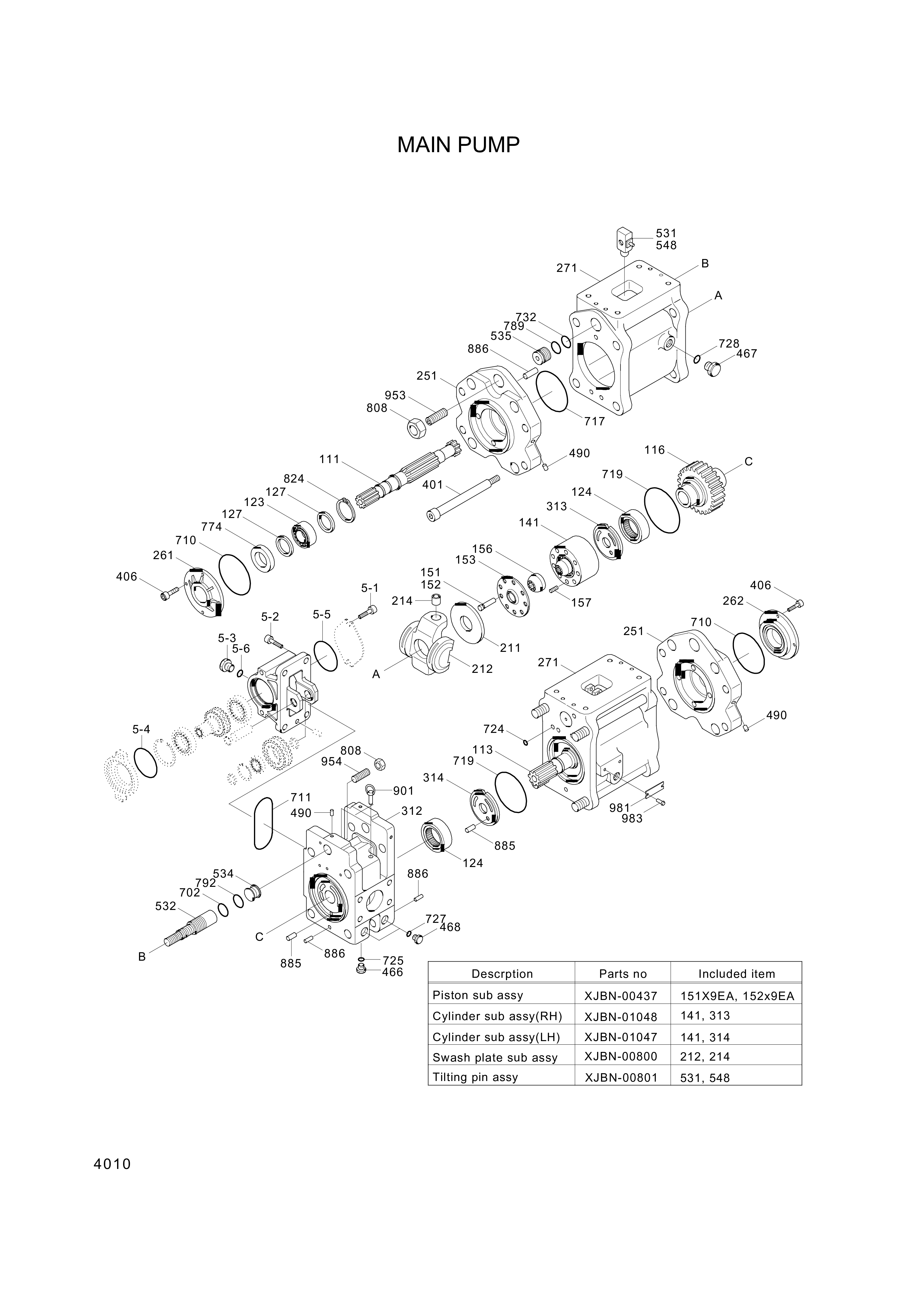 drawing for Hyundai Construction Equipment XJBN-03655 - O-RING (figure 4)