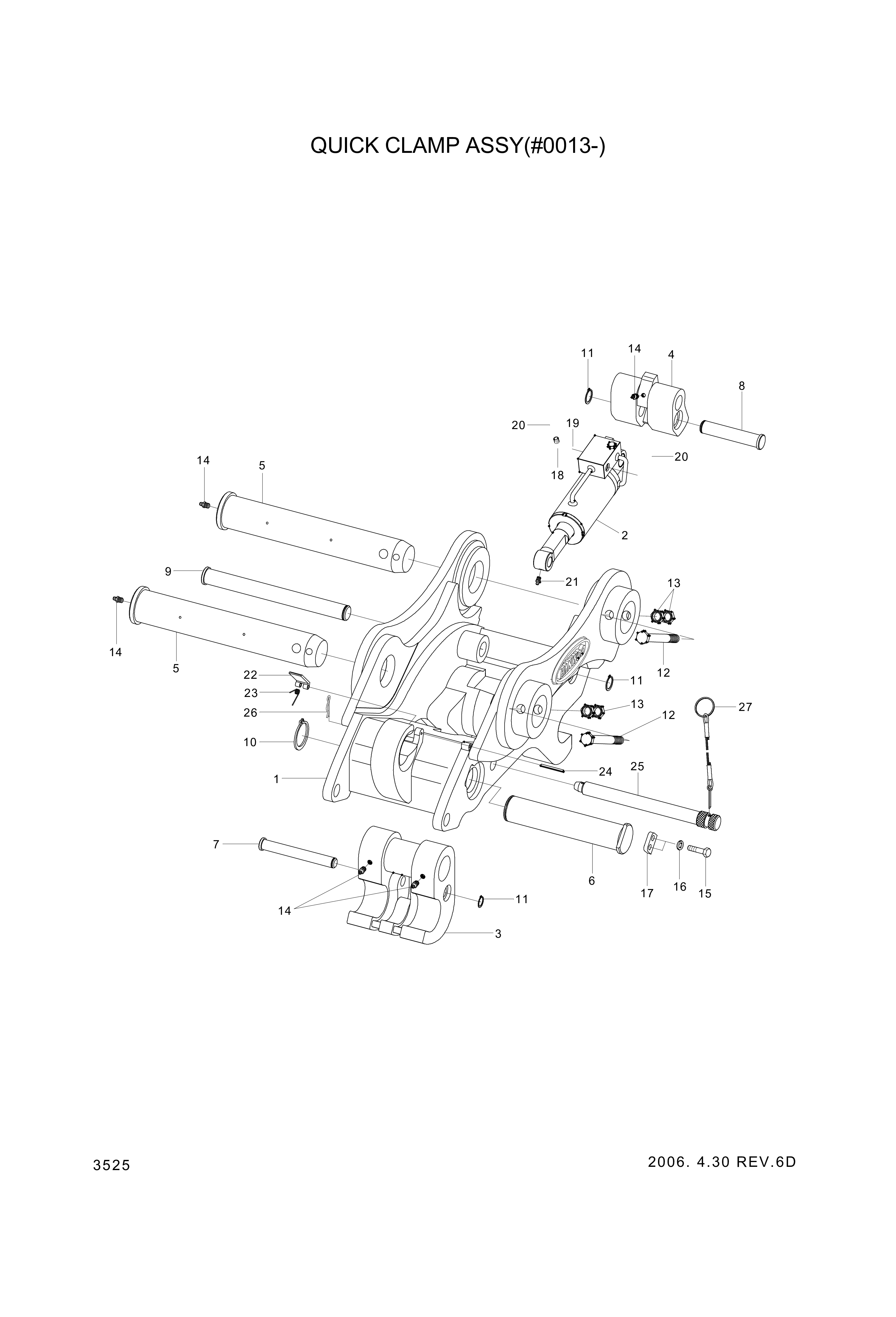 drawing for Hyundai Construction Equipment XKBP-00101 - WASHER-SPRING (figure 5)