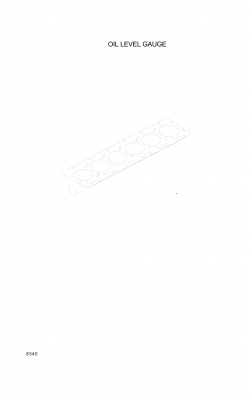 Technical drawing of Hyundai Construction Equipment YUBP-07268 DIPSTICK ASSY with dimensions and layout (figure 4)