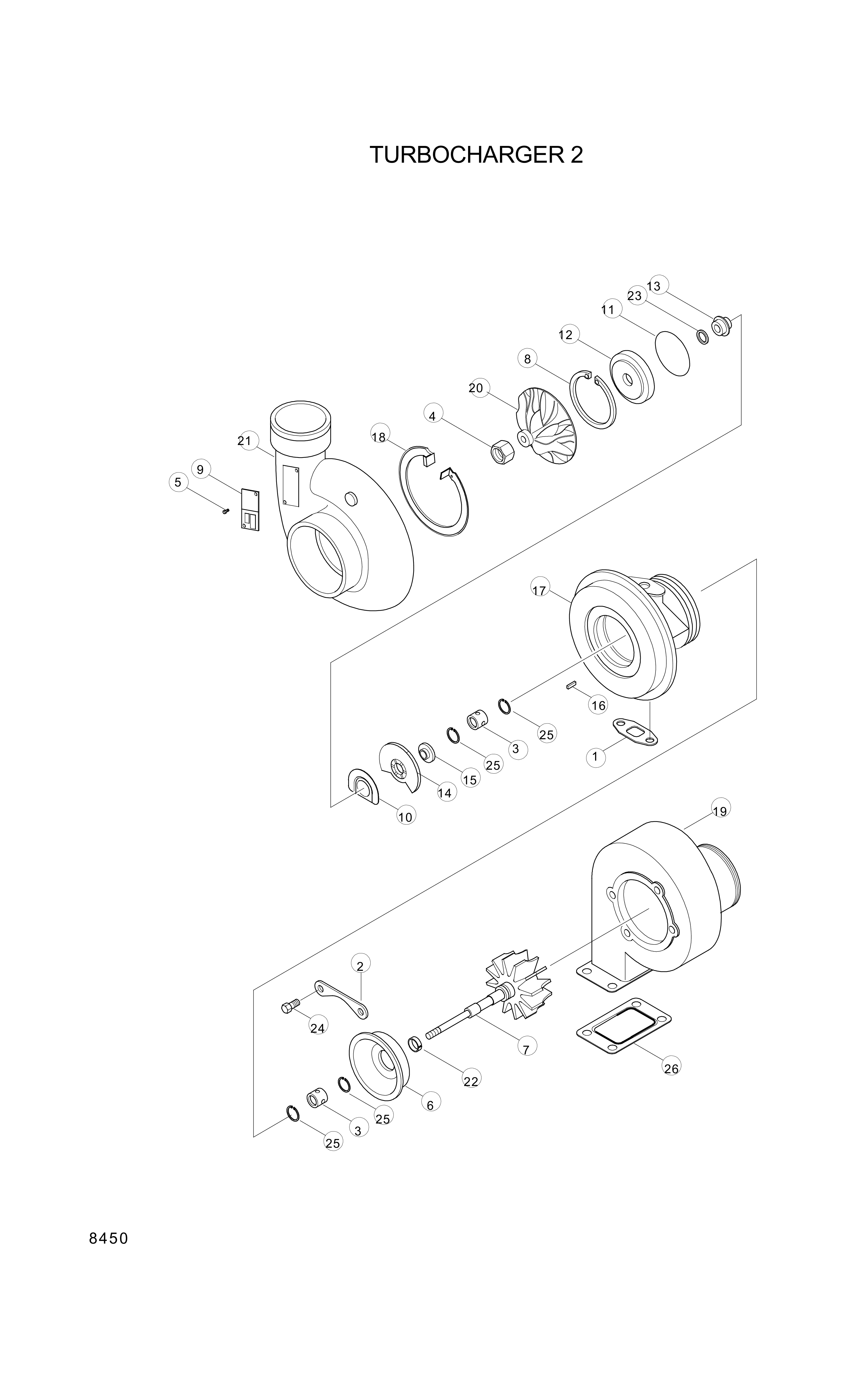 drawing for Hyundai Construction Equipment 3534309 - PLATE-CLAMPING (figure 2)