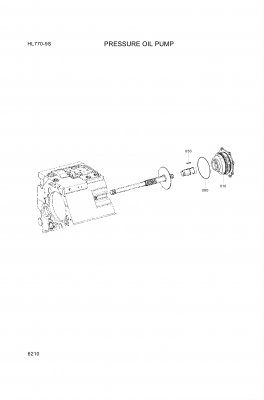 drawing for Hyundai Construction Equipment ZGAQ-00643 - PUMP ASSY-GEAR (figure 4)