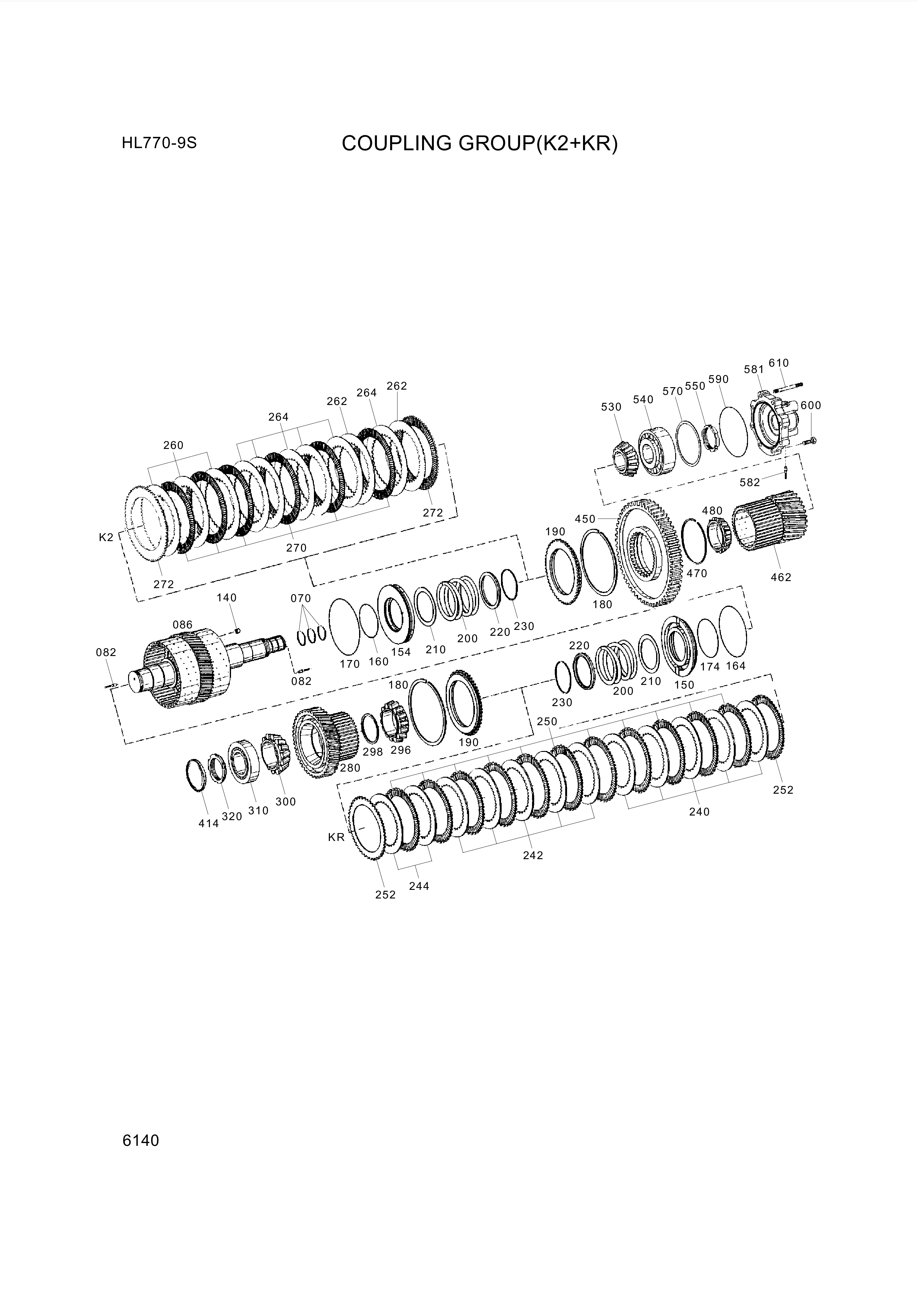 drawing for Hyundai Construction Equipment 0501-213-393 - DISC(4.0)-O/CLUTCH (figure 4)