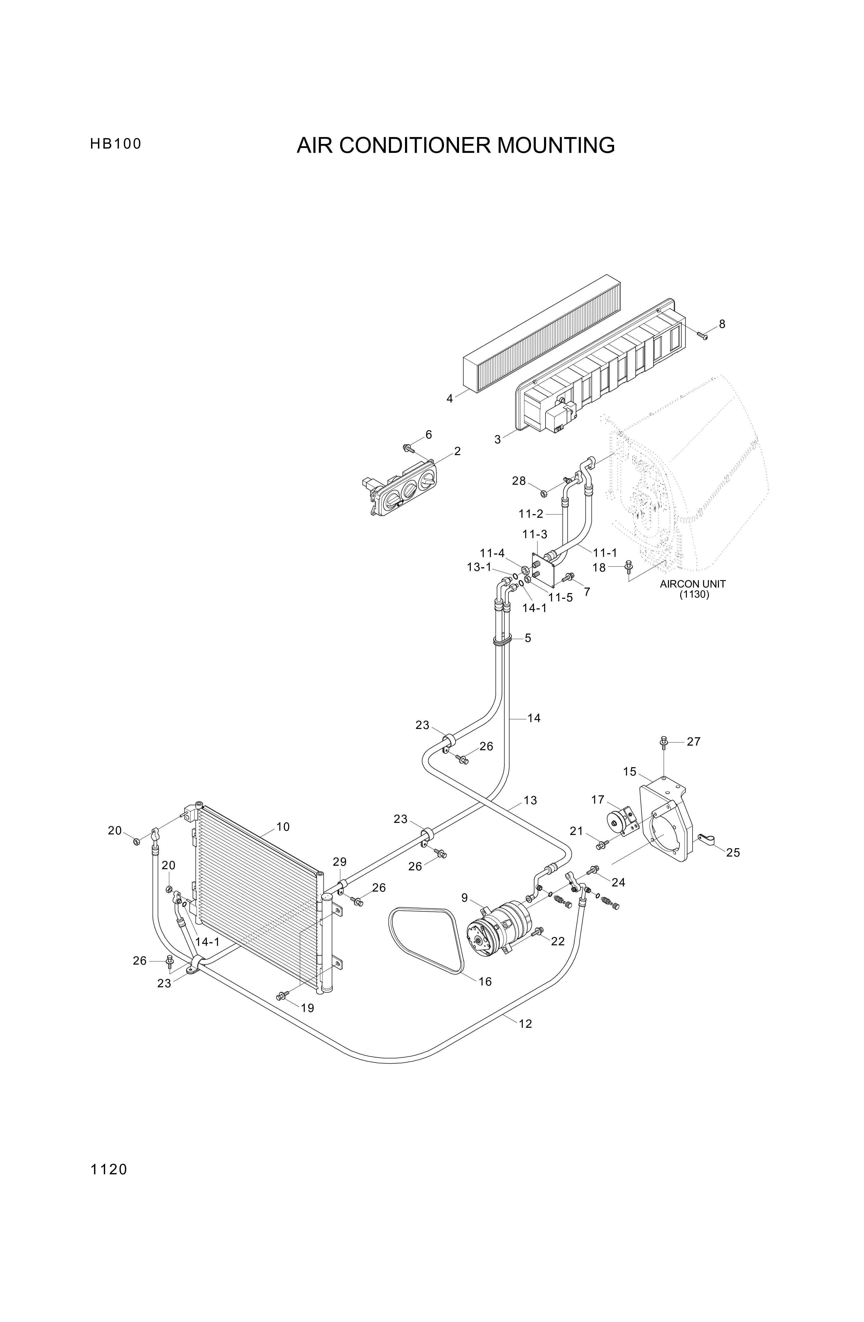 drawing for Hyundai Construction Equipment S281-081006 - NUT-FLANGE (figure 3)