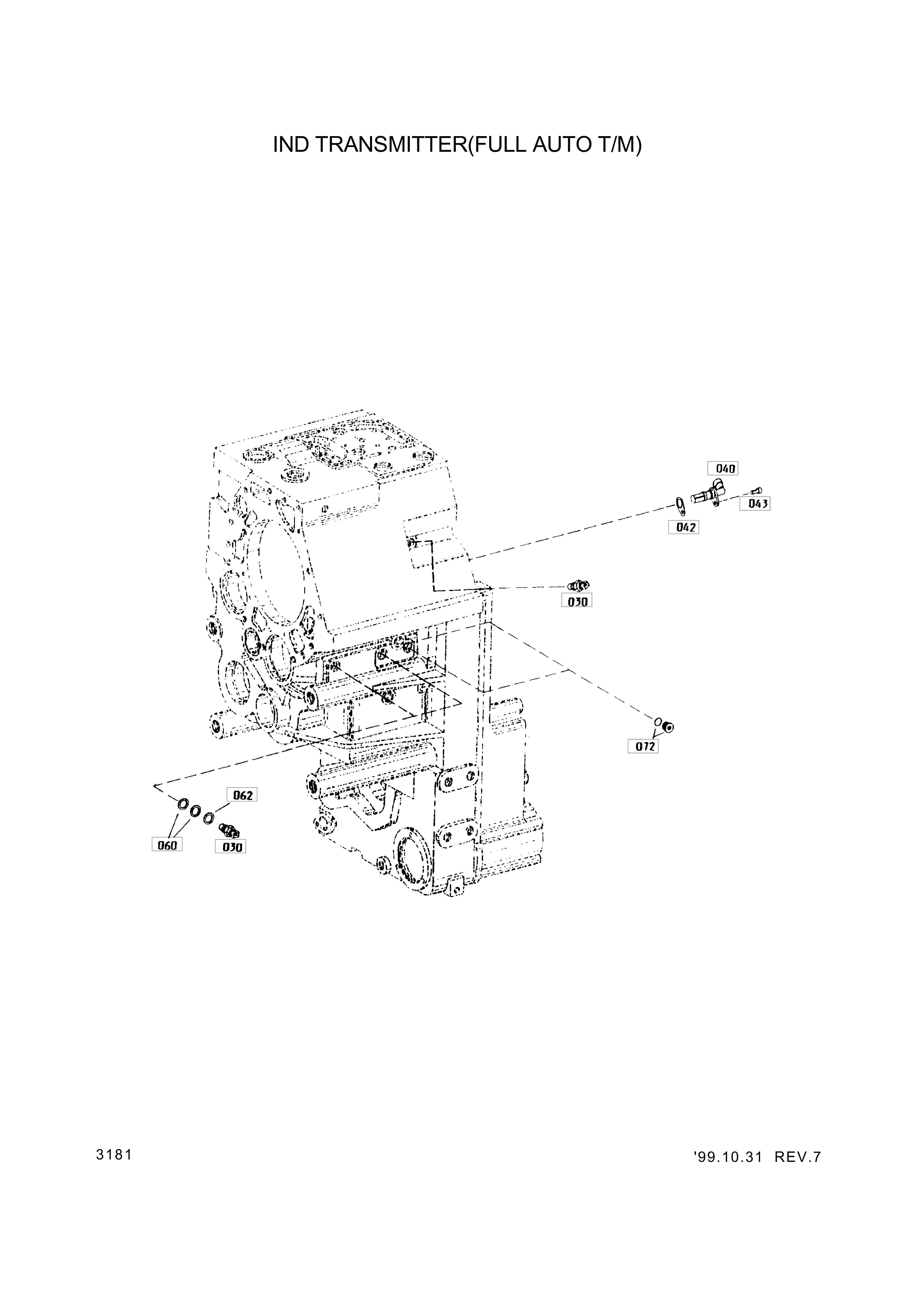 drawing for Hyundai Construction Equipment 0636-101-415 - Screw-Cap (figure 2)