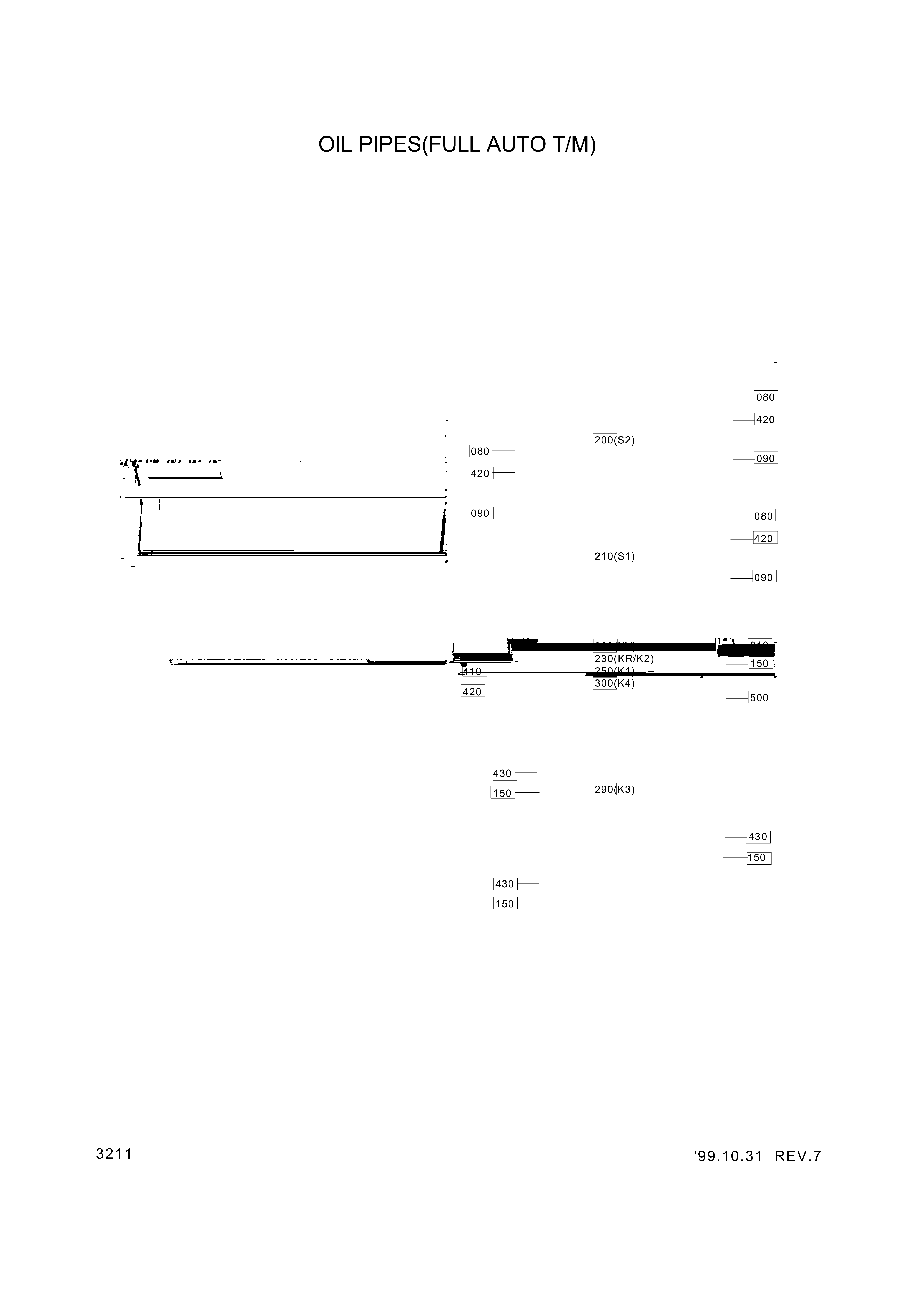 drawing for Hyundai Construction Equipment 0501-209-068 - OIL PIPE (figure 1)