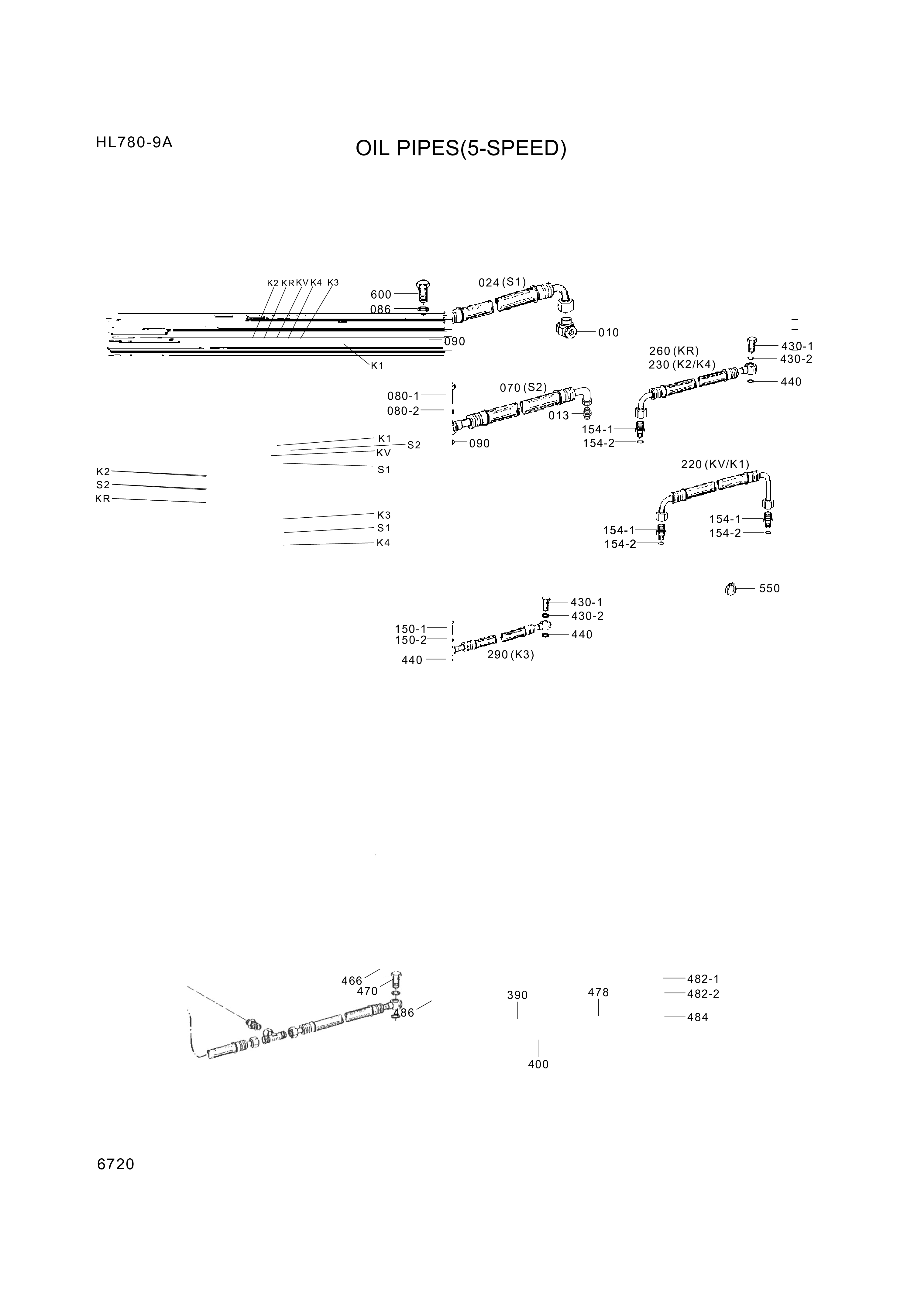 drawing for Hyundai Construction Equipment ZGAQ-03636 - PIPE-HOSE (figure 2)