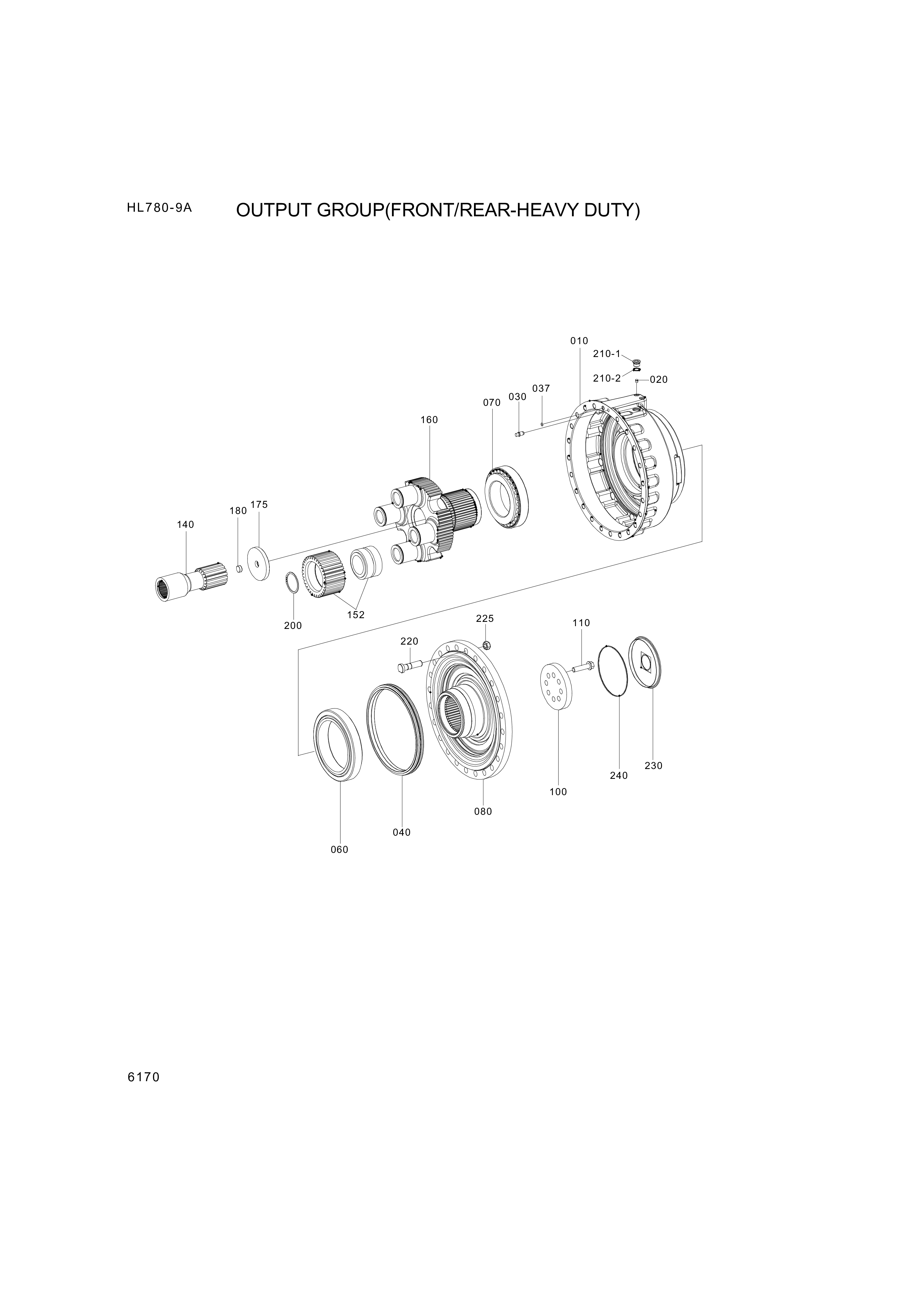 drawing for Hyundai Construction Equipment ZGAQ-03743 - BEARING-TAPERROLLER (figure 5)