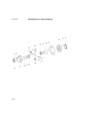 drawing for Hyundai Construction Equipment 0735-372-529 - BEARING-TAPERROLLER (figure 4)