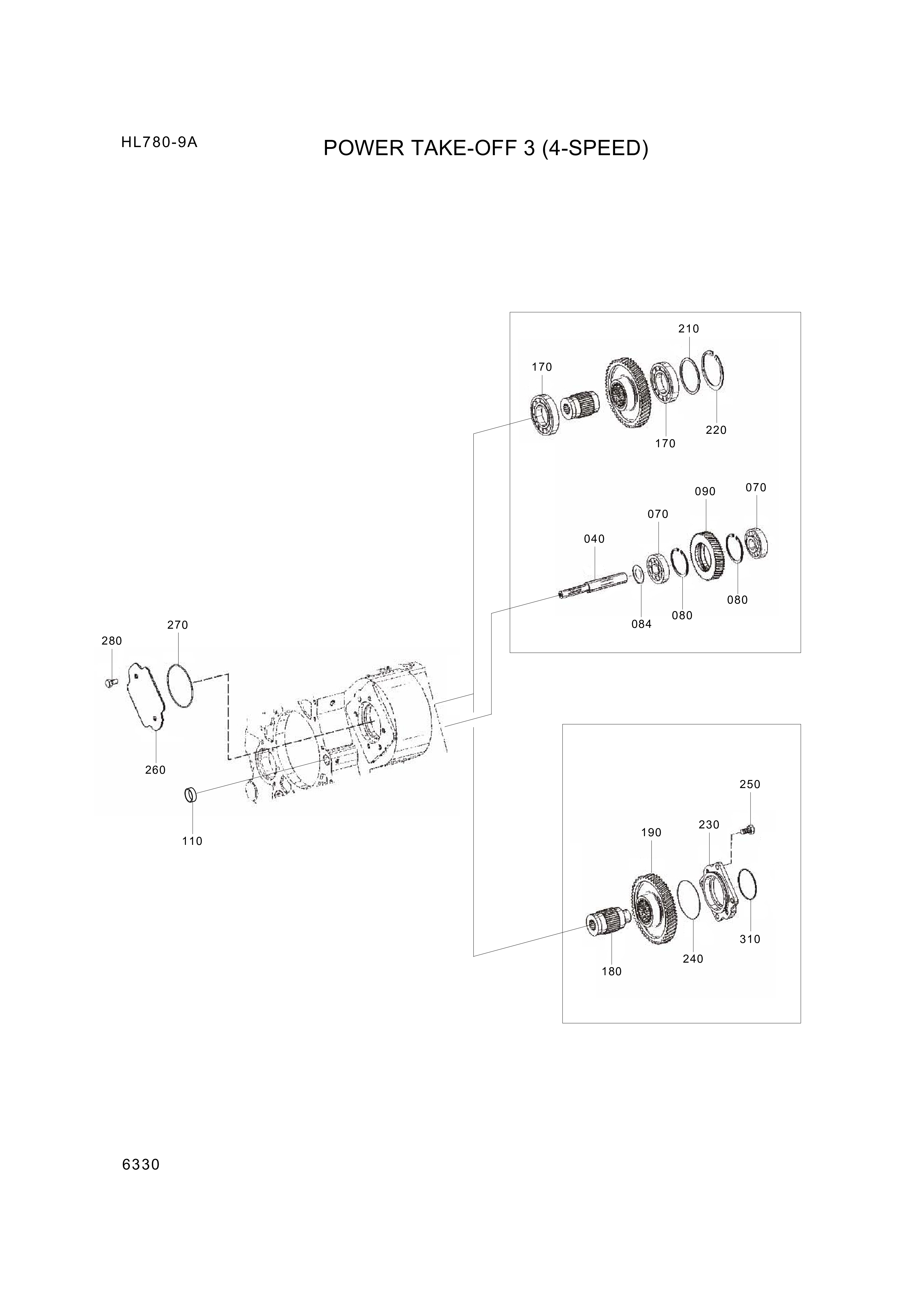 drawing for Hyundai Construction Equipment ZGAQ-03625 - SCREW-HEX (figure 3)