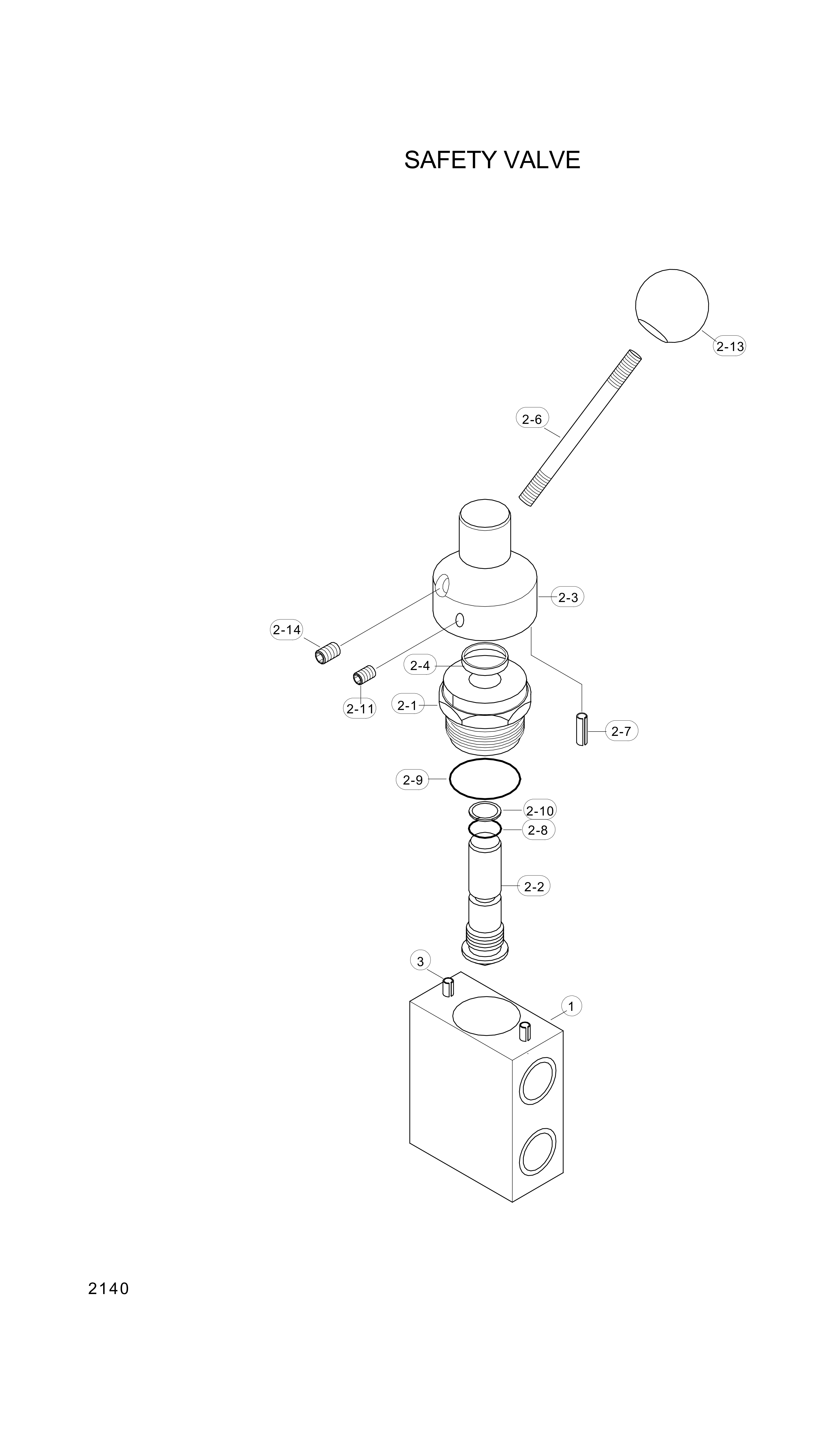 drawing for Hyundai Construction Equipment ZUAN-00273 - ADJUST-LEVER (figure 3)