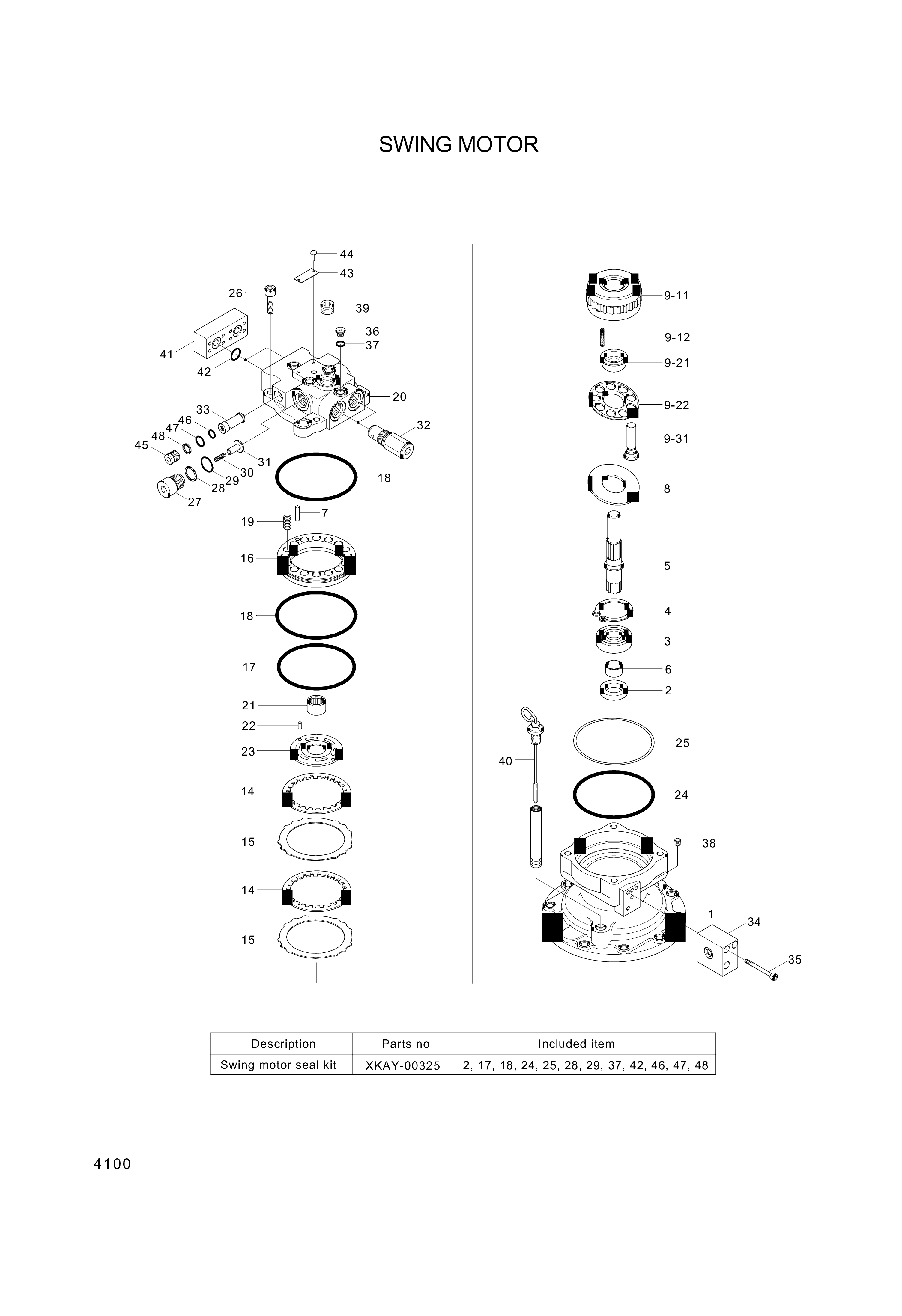 drawing for Hyundai Construction Equipment RBNUP306ET - BEARING-ROLLER (figure 5)