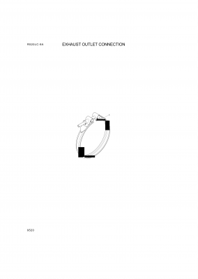 drawing for Hyundai Construction Equipment YUBP-06866 - CLAMP-V/BAND (figure 2)