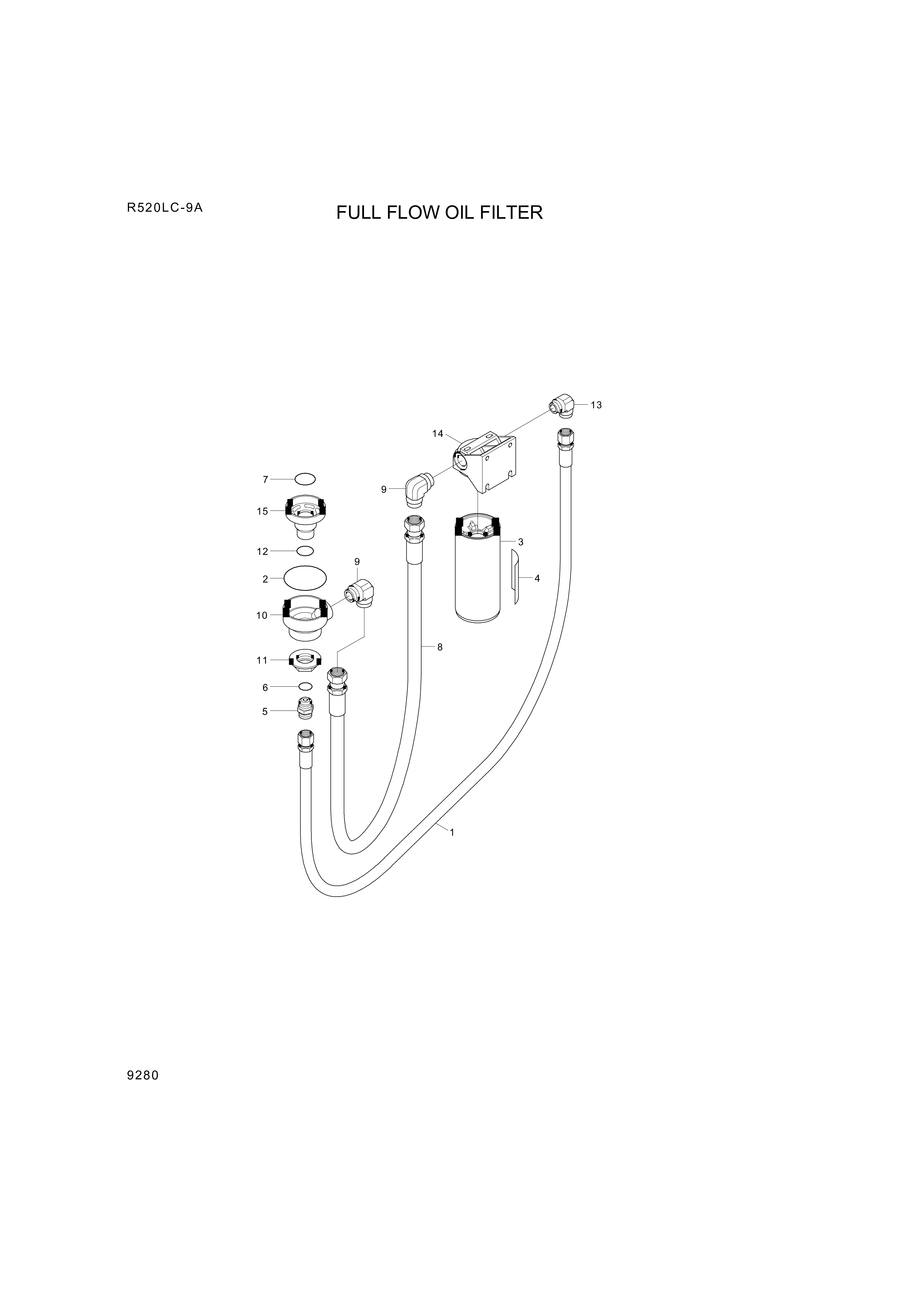 drawing for Hyundai Construction Equipment YUBP-05380 - O-RING (figure 3)