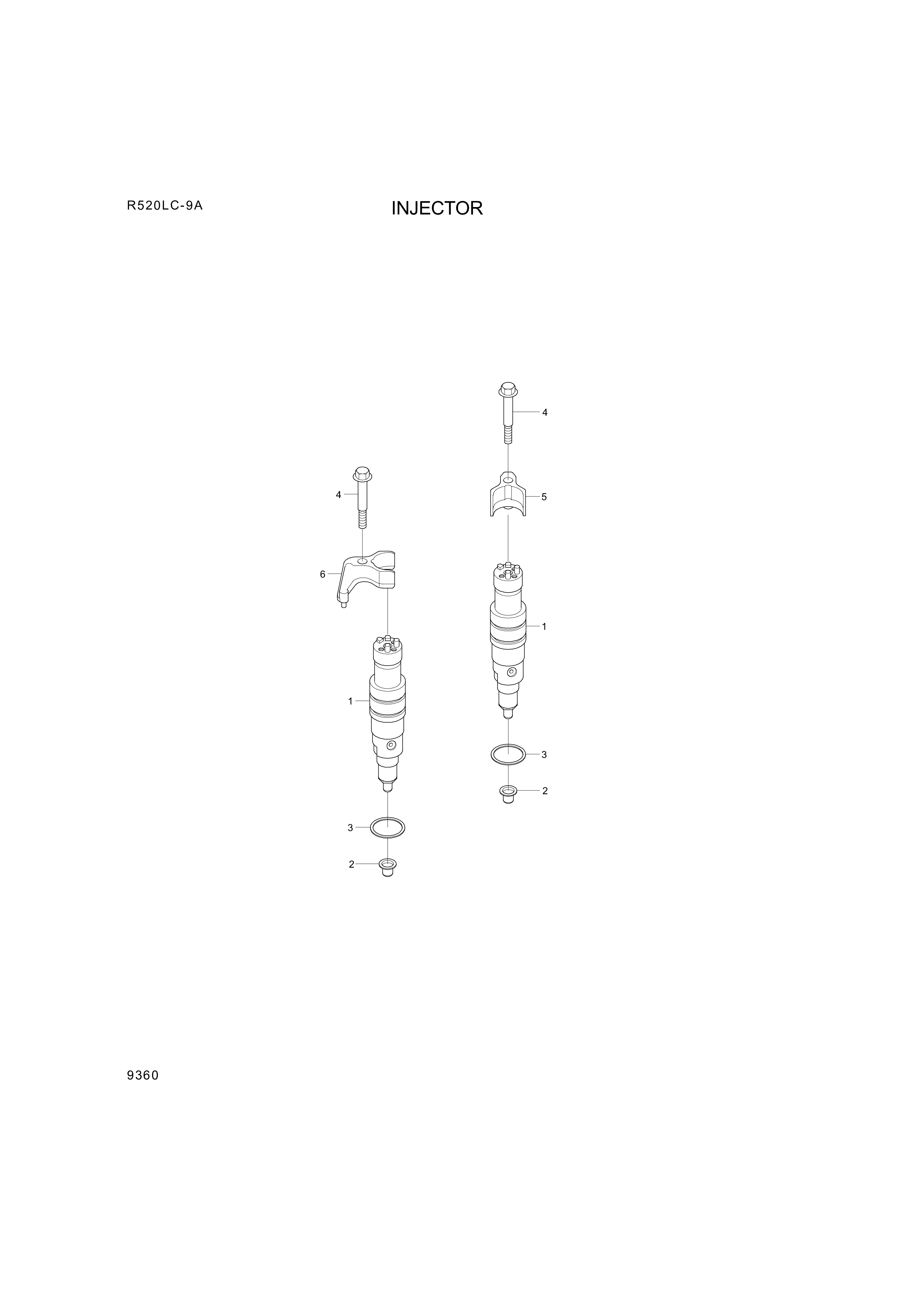 drawing for Hyundai Construction Equipment YUBP-05304 - O-RING (figure 1)