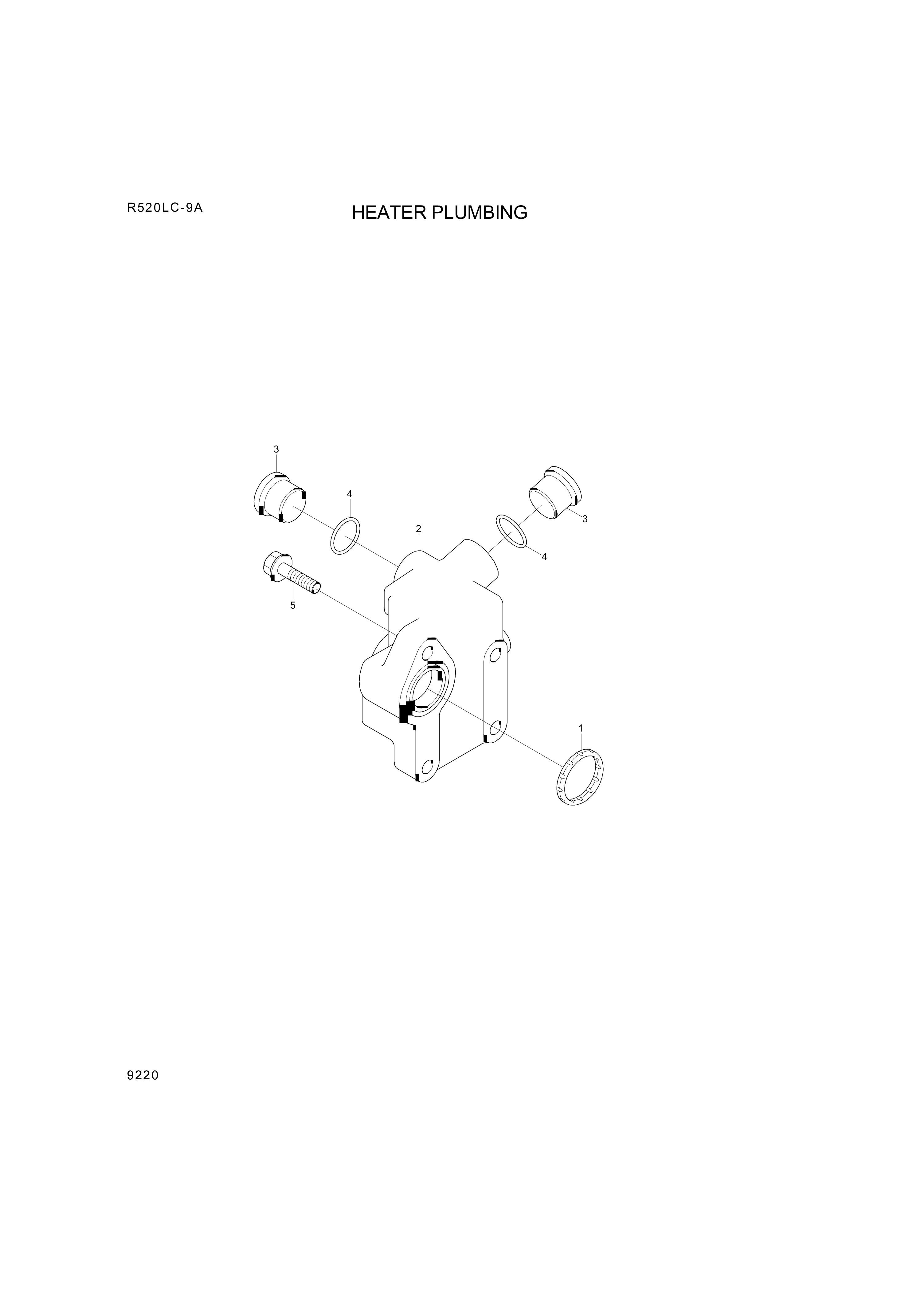 drawing for Hyundai Construction Equipment YUBP-05703 - PLUG-THREAD (figure 2)