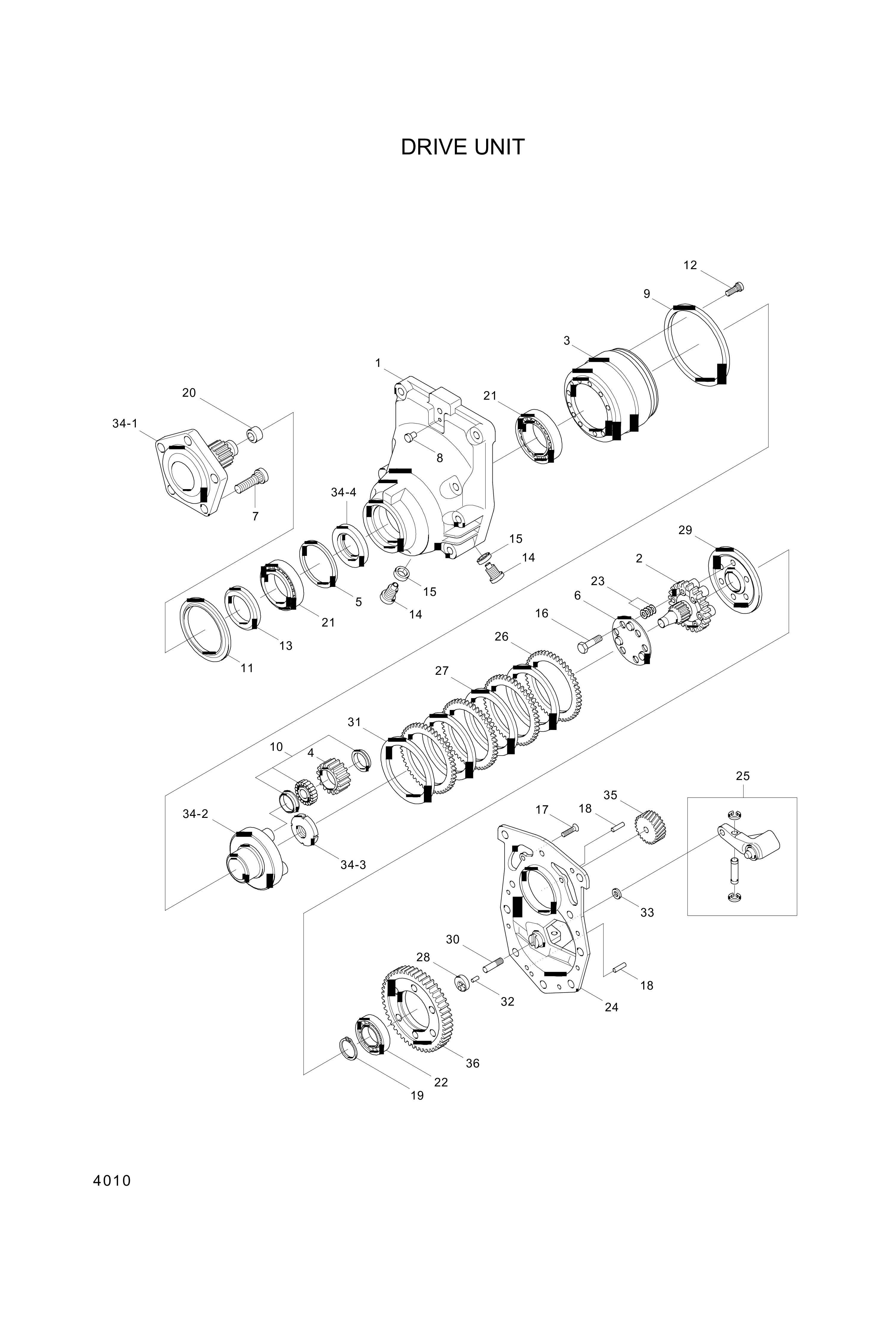 drawing for Hyundai Construction Equipment 0636015347 - Screw-Hex (figure 3)