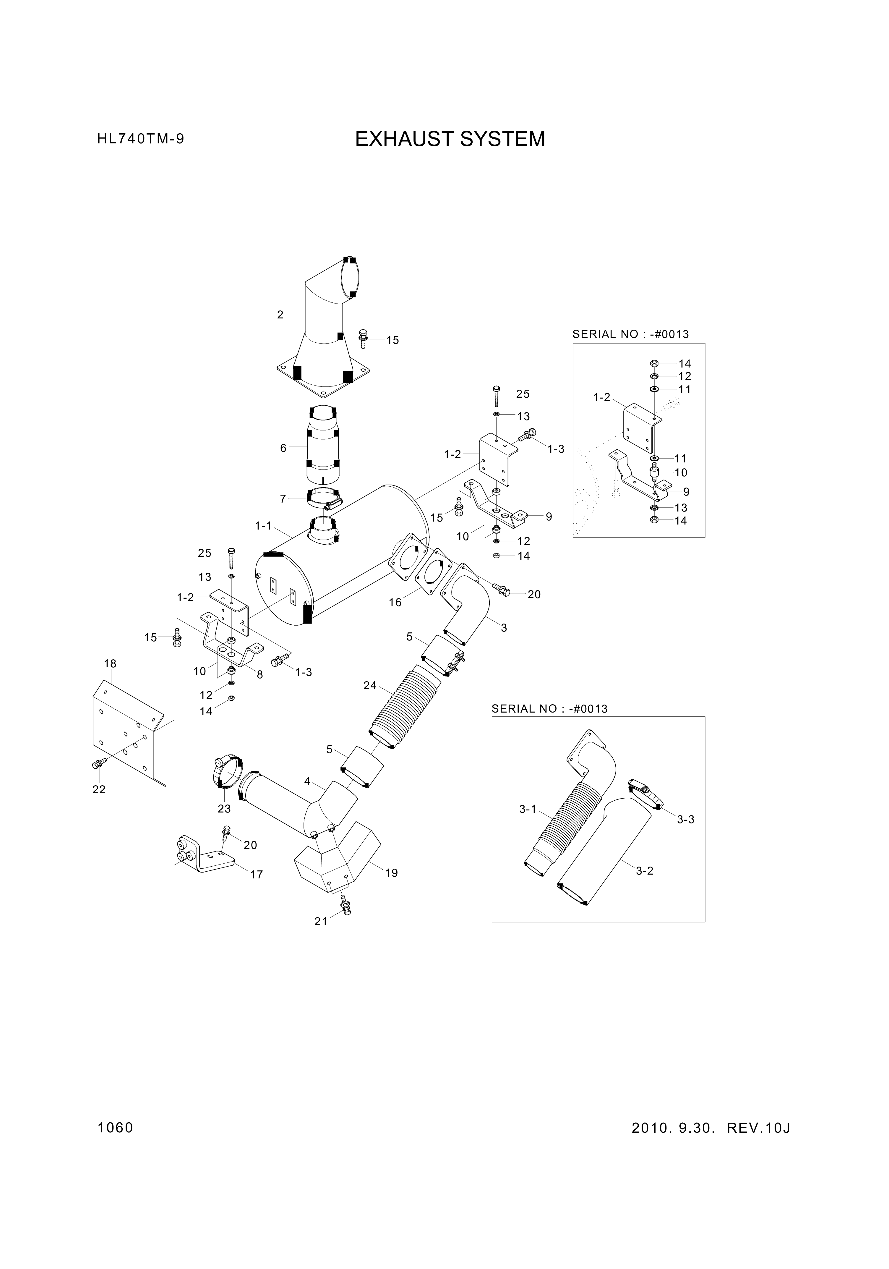 drawing for Hyundai Construction Equipment YUBP-07077 - CLAMP-V/BAND (figure 3)
