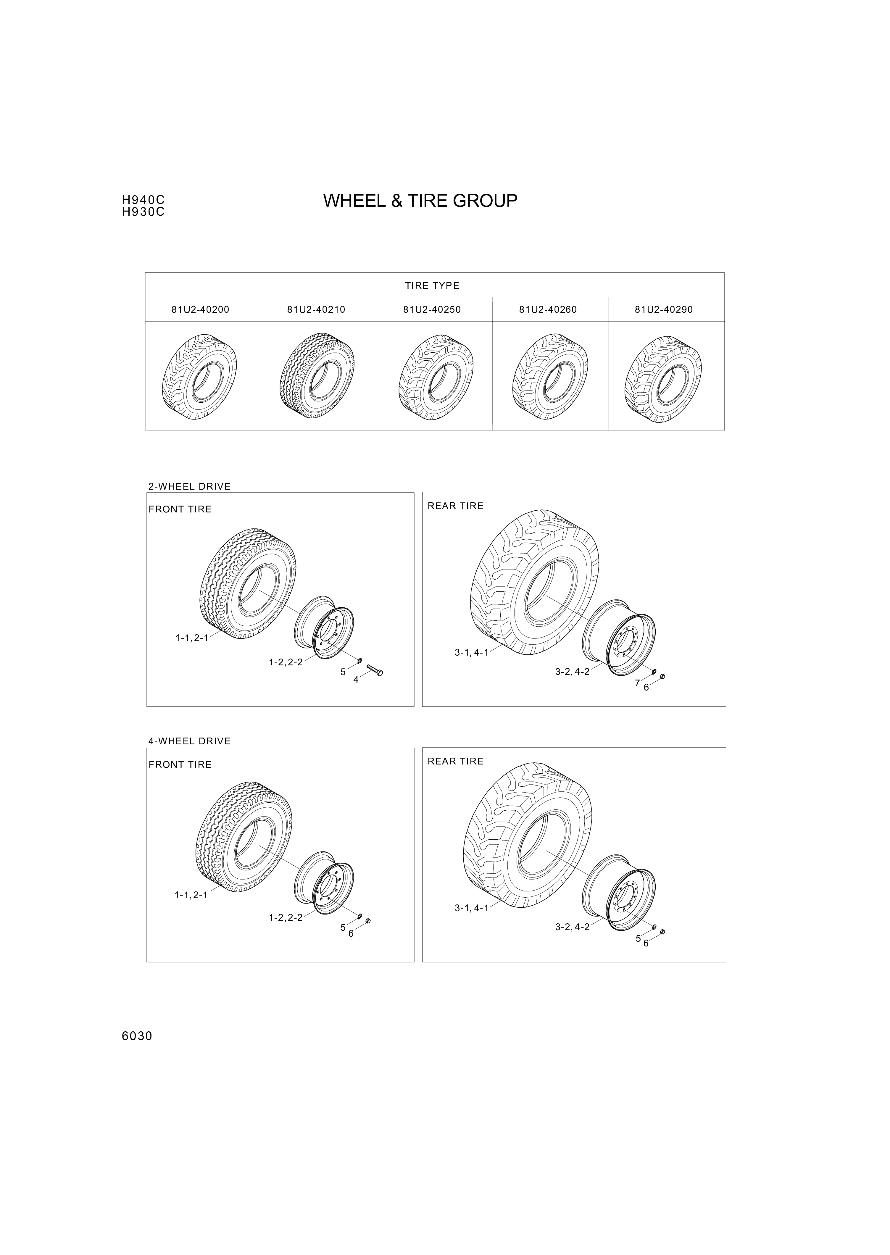 drawing for Hyundai Construction Equipment S206-221006 - NUT-HEX (figure 1)