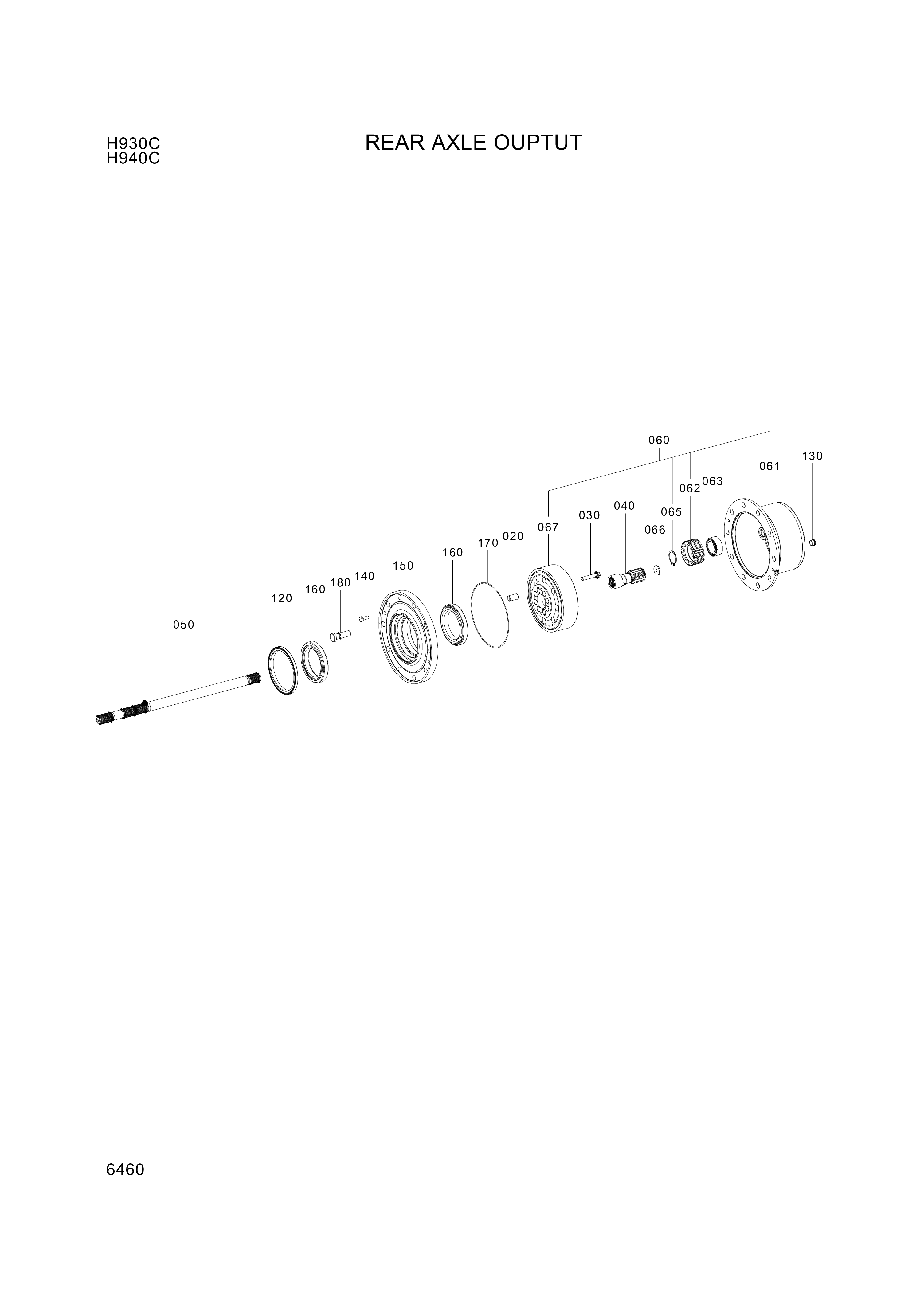 drawing for Hyundai Construction Equipment ZGAQ-03517 - GEAR-RING (figure 2)