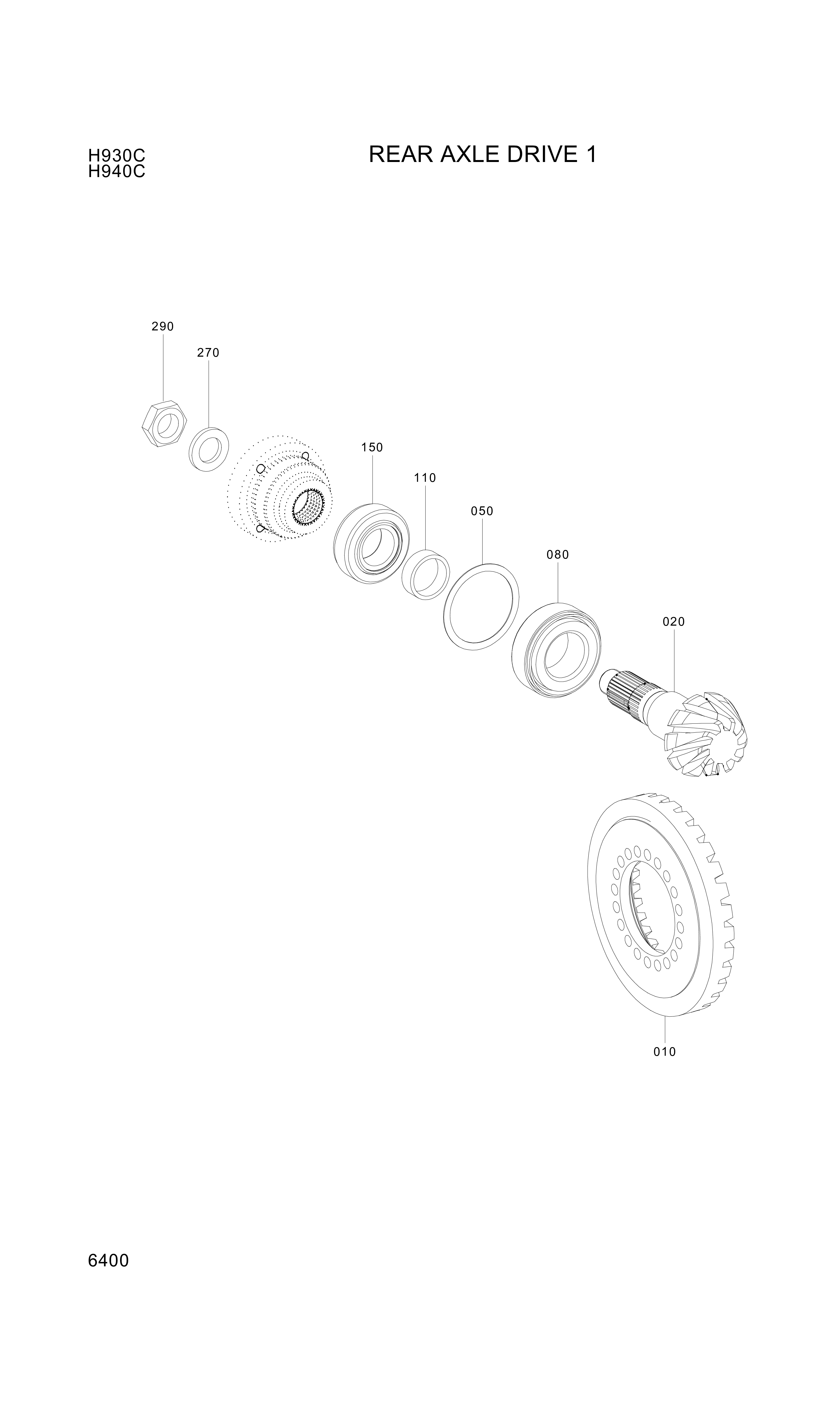 drawing for Hyundai Construction Equipment 0635-501-171 - RING-INNER BEAR (figure 2)