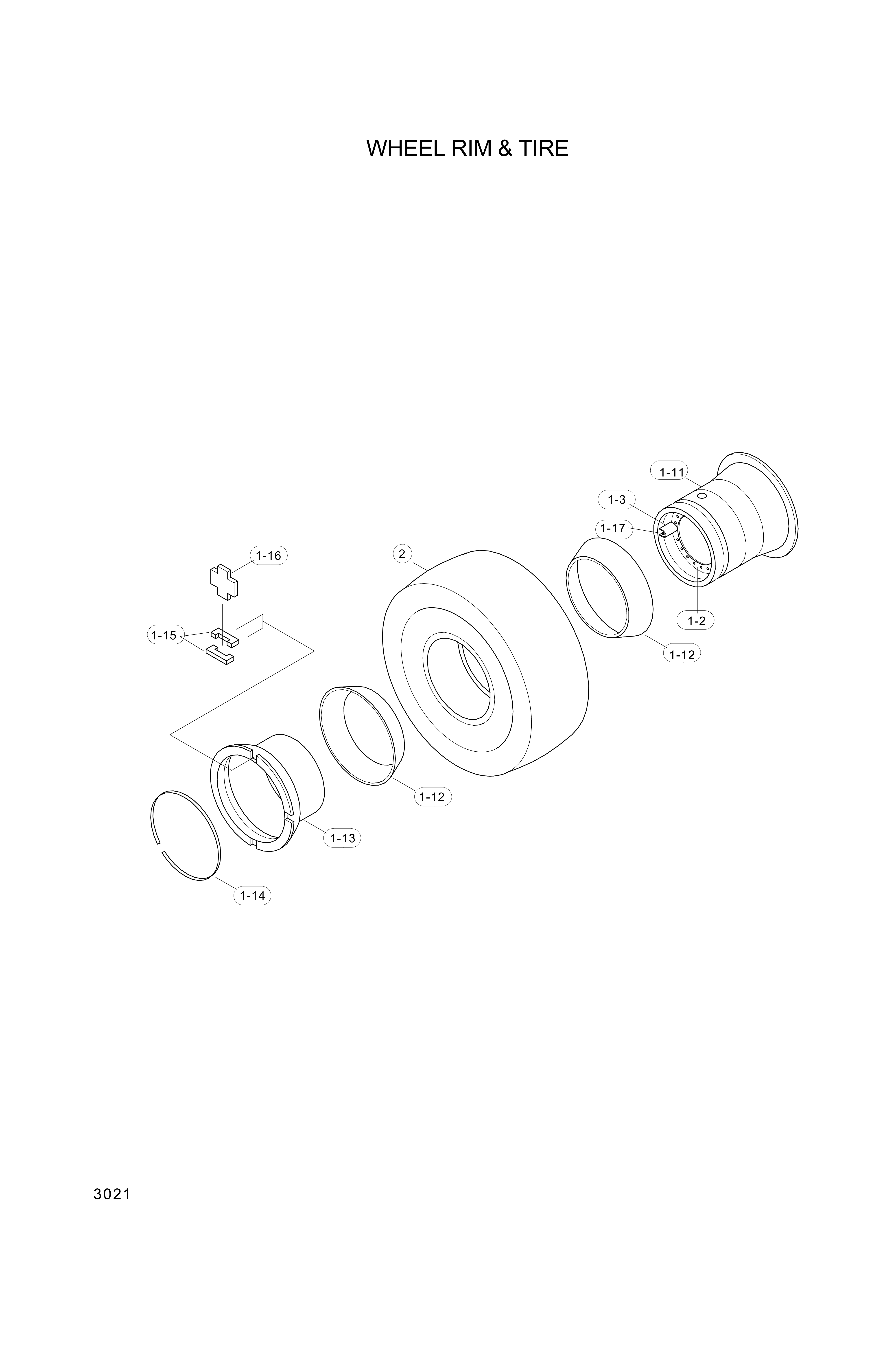 drawing for Hyundai Construction Equipment 81L3-0145 - DISC (figure 2)