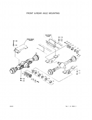 drawing for Hyundai Construction Equipment 84L3-00200 - BUSHING-PIN (figure 5)