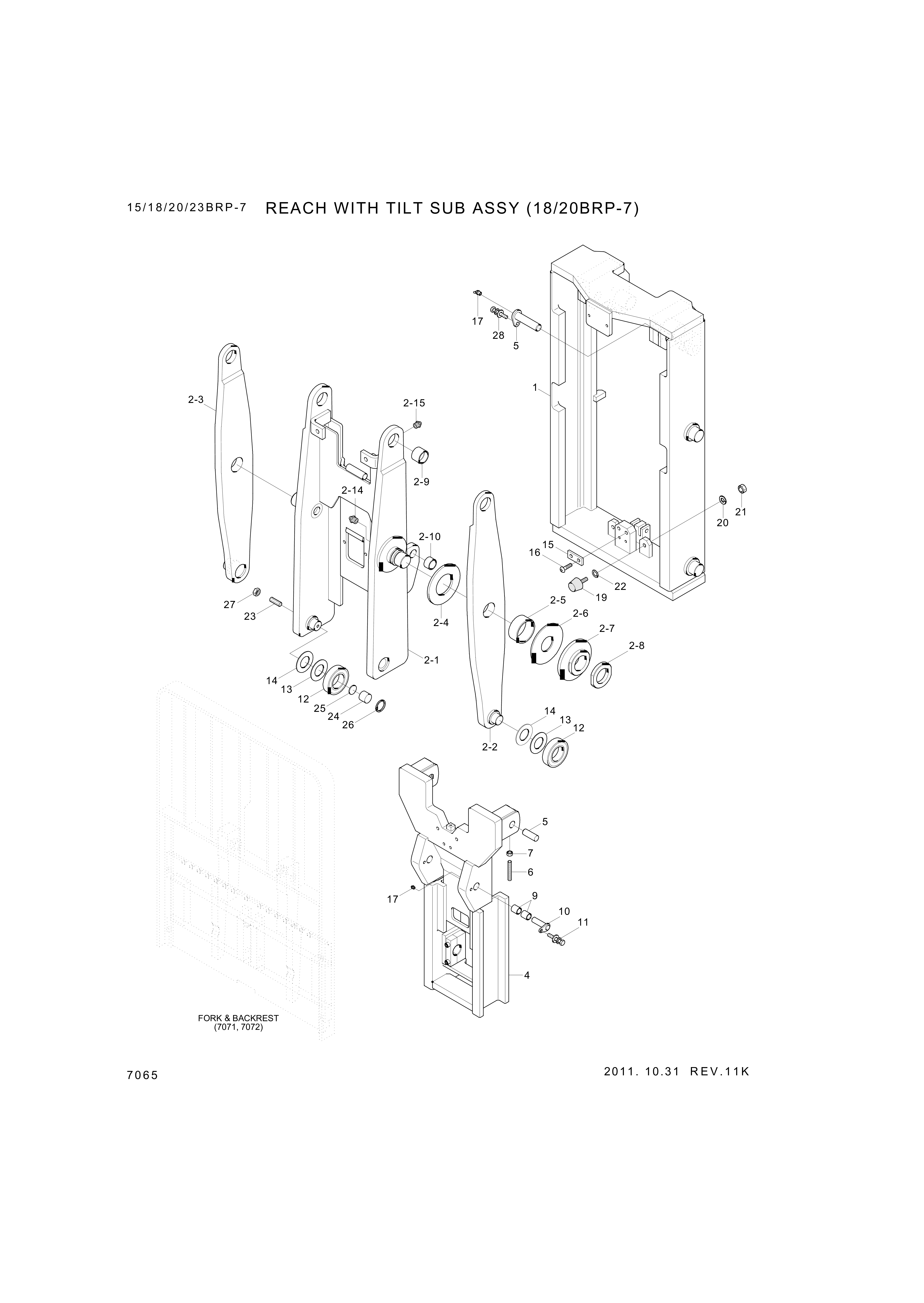 drawing for Hyundai Construction Equipment S211-08000B - NUT-LOCK (figure 2)