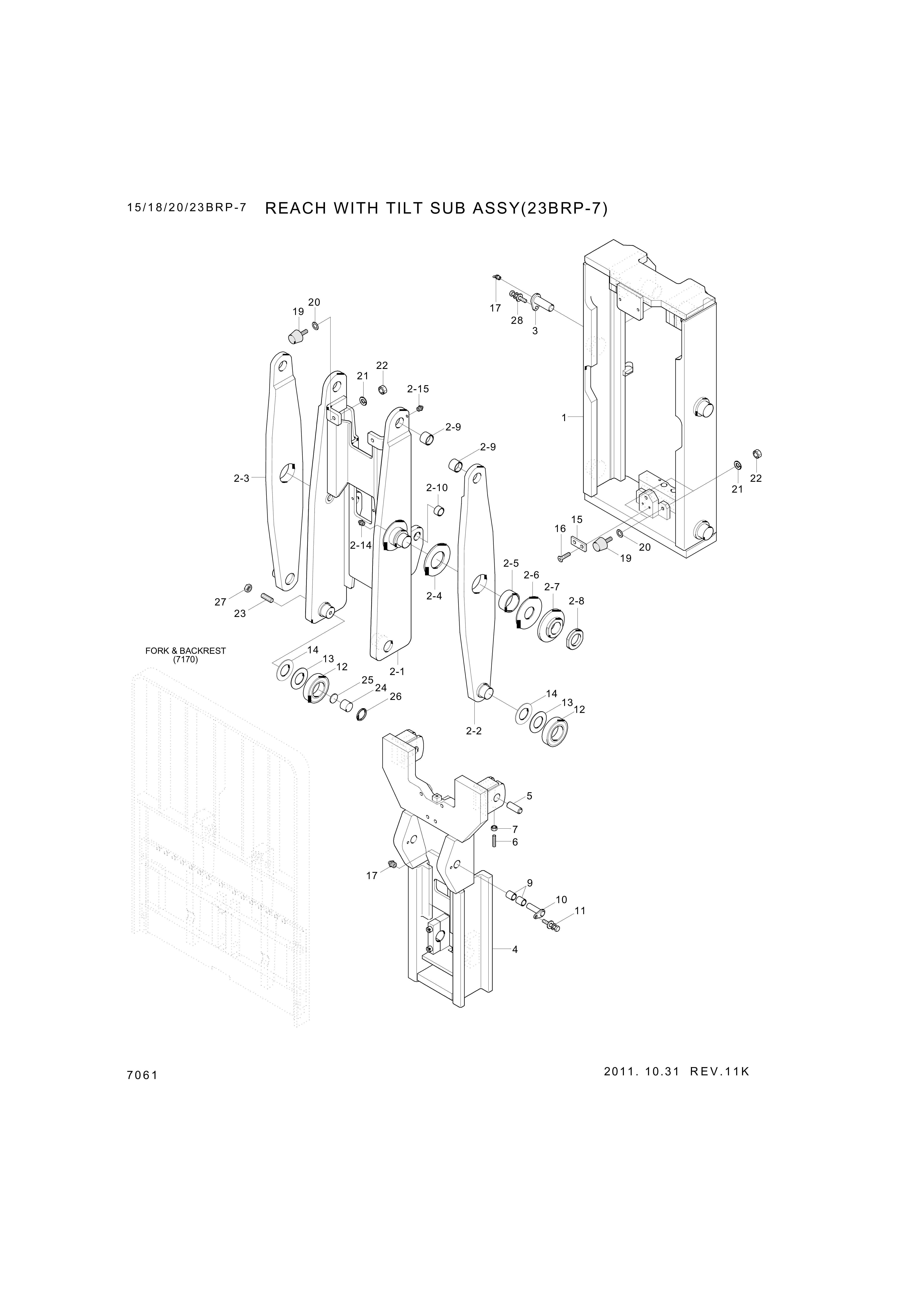 drawing for Hyundai Construction Equipment S211-08000B - NUT-LOCK (figure 3)
