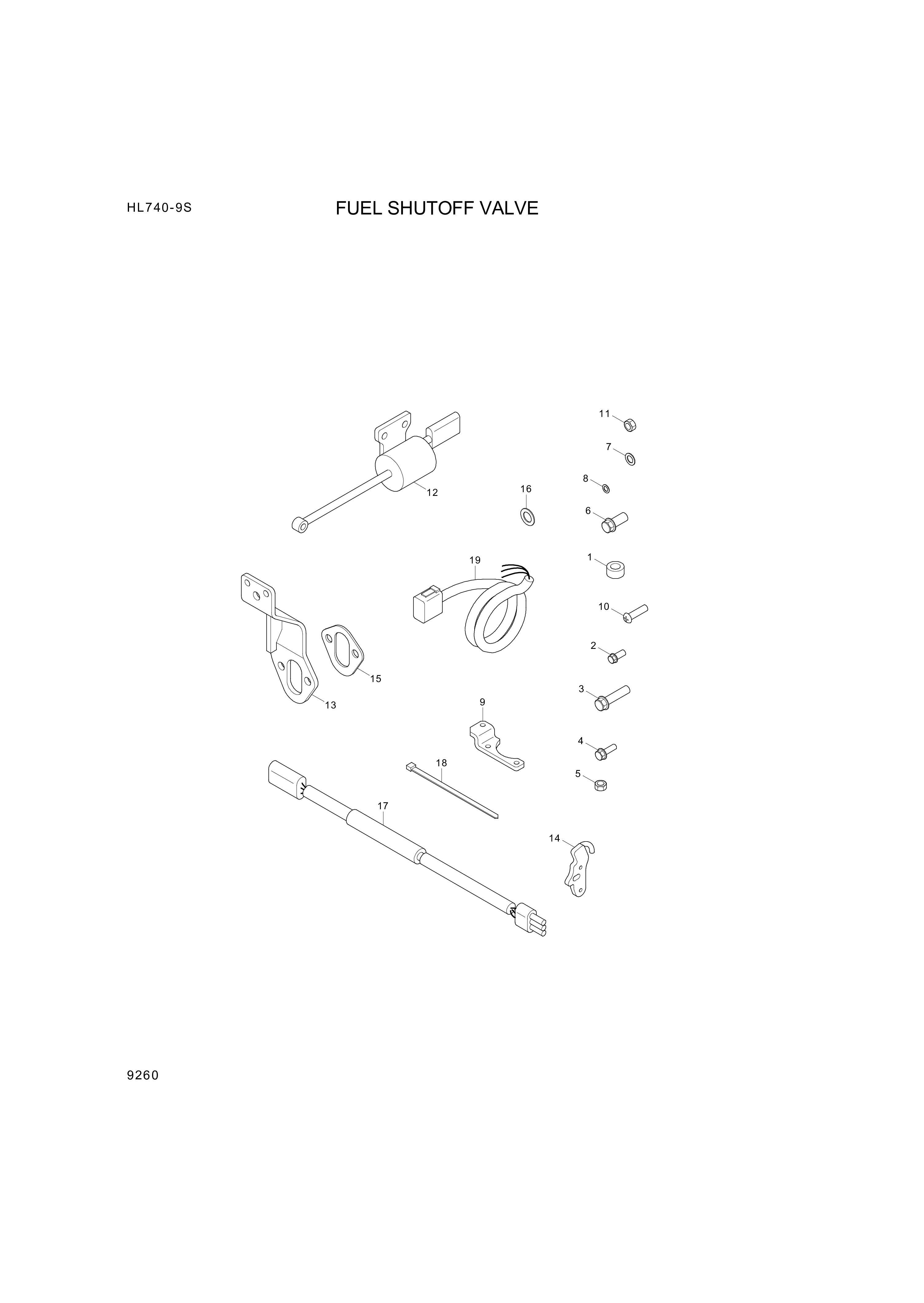 drawing for Hyundai Construction Equipment YUBP-05651 - SCREW-HEX (figure 2)