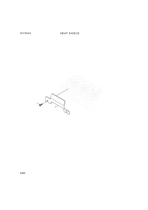 drawing for Hyundai Construction Equipment YUBP-04717 - SCREW-HEX FLG (figure 5)