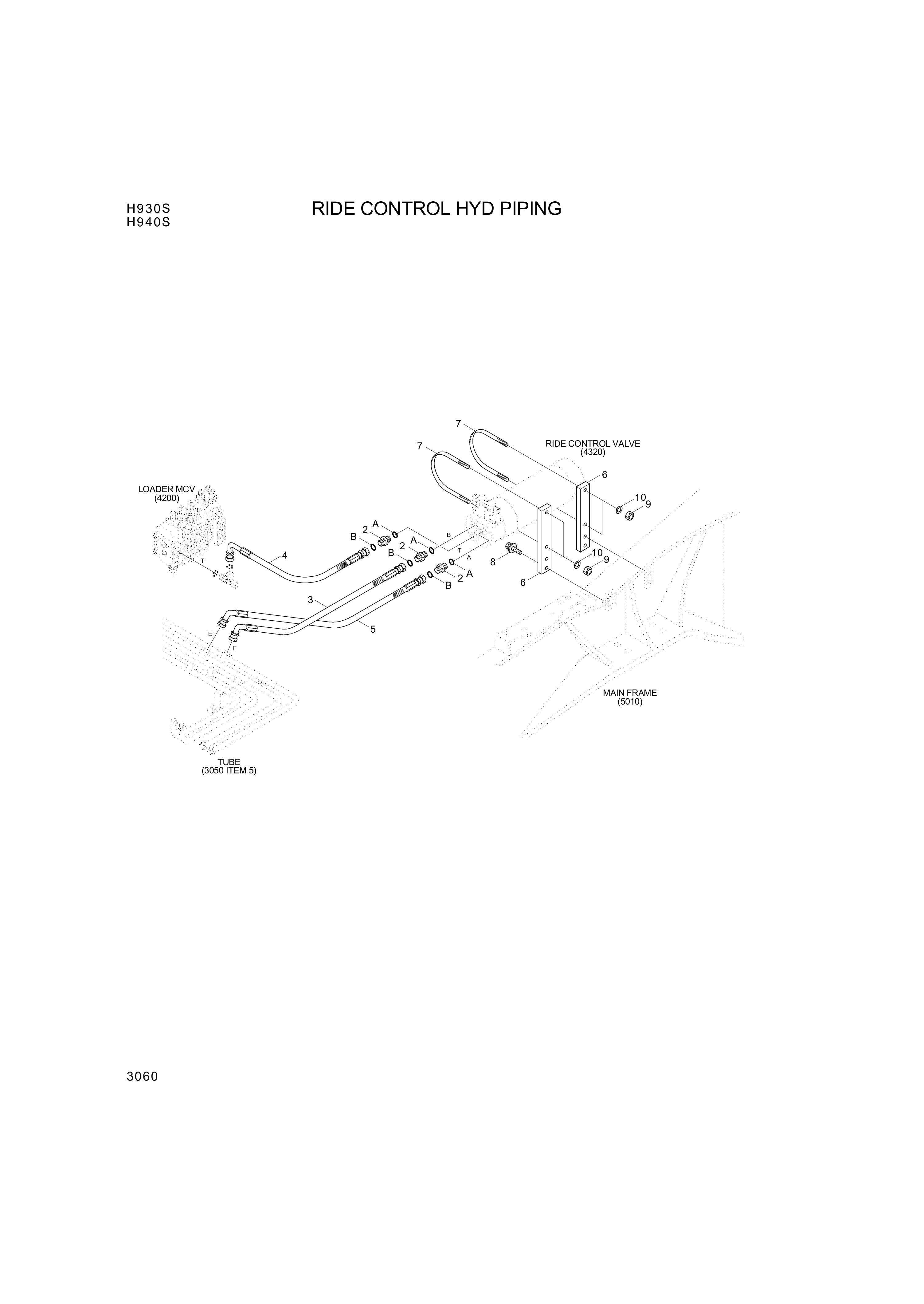 drawing for Hyundai Construction Equipment P930-086010 - HOSE ASSY-ORFS&THD (figure 4)