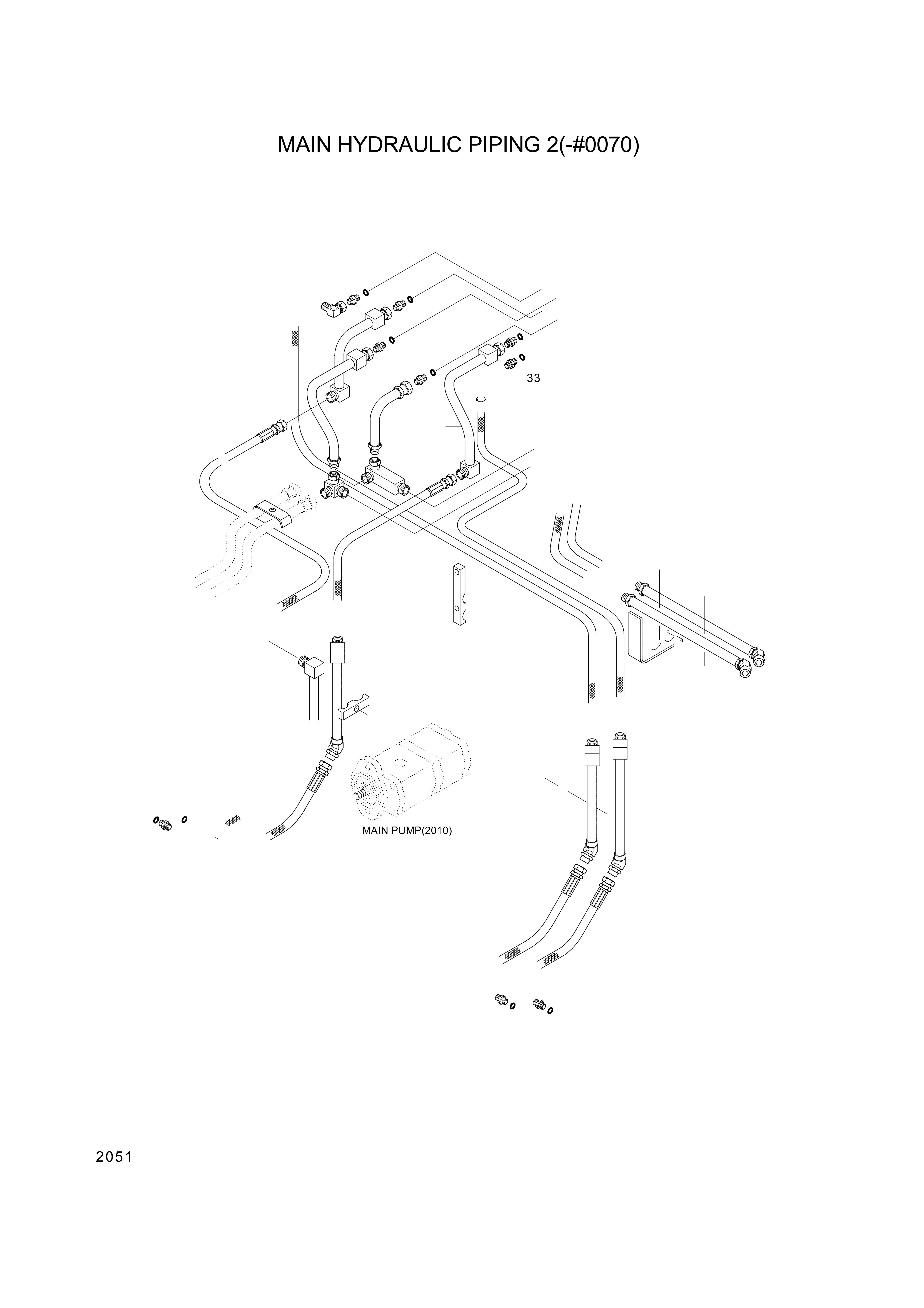drawing for Hyundai Construction Equipment 35D1-10420 - CLAMP (figure 3)