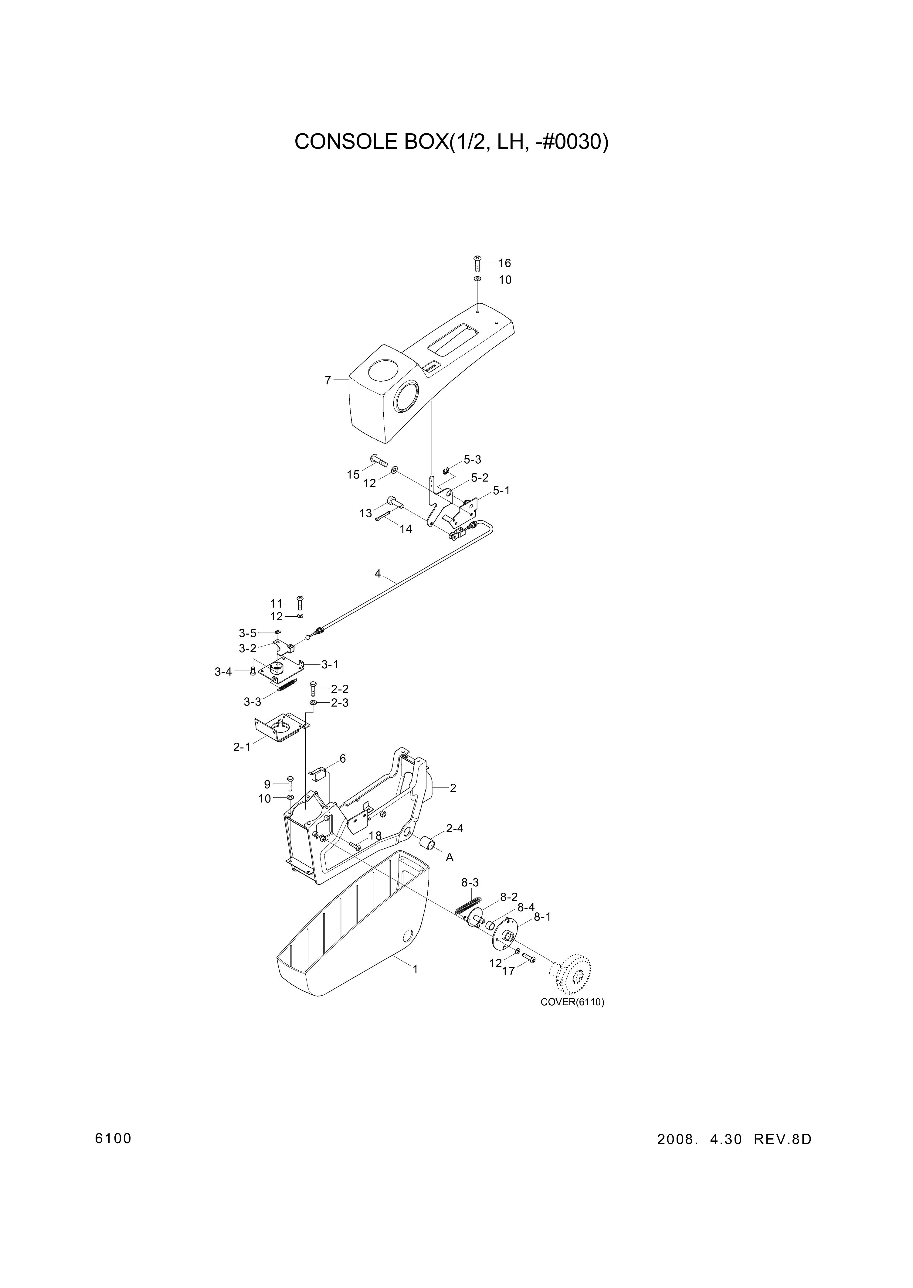 drawing for Hyundai Construction Equipment S161-030166 - BOLT-CROSS RD (figure 4)