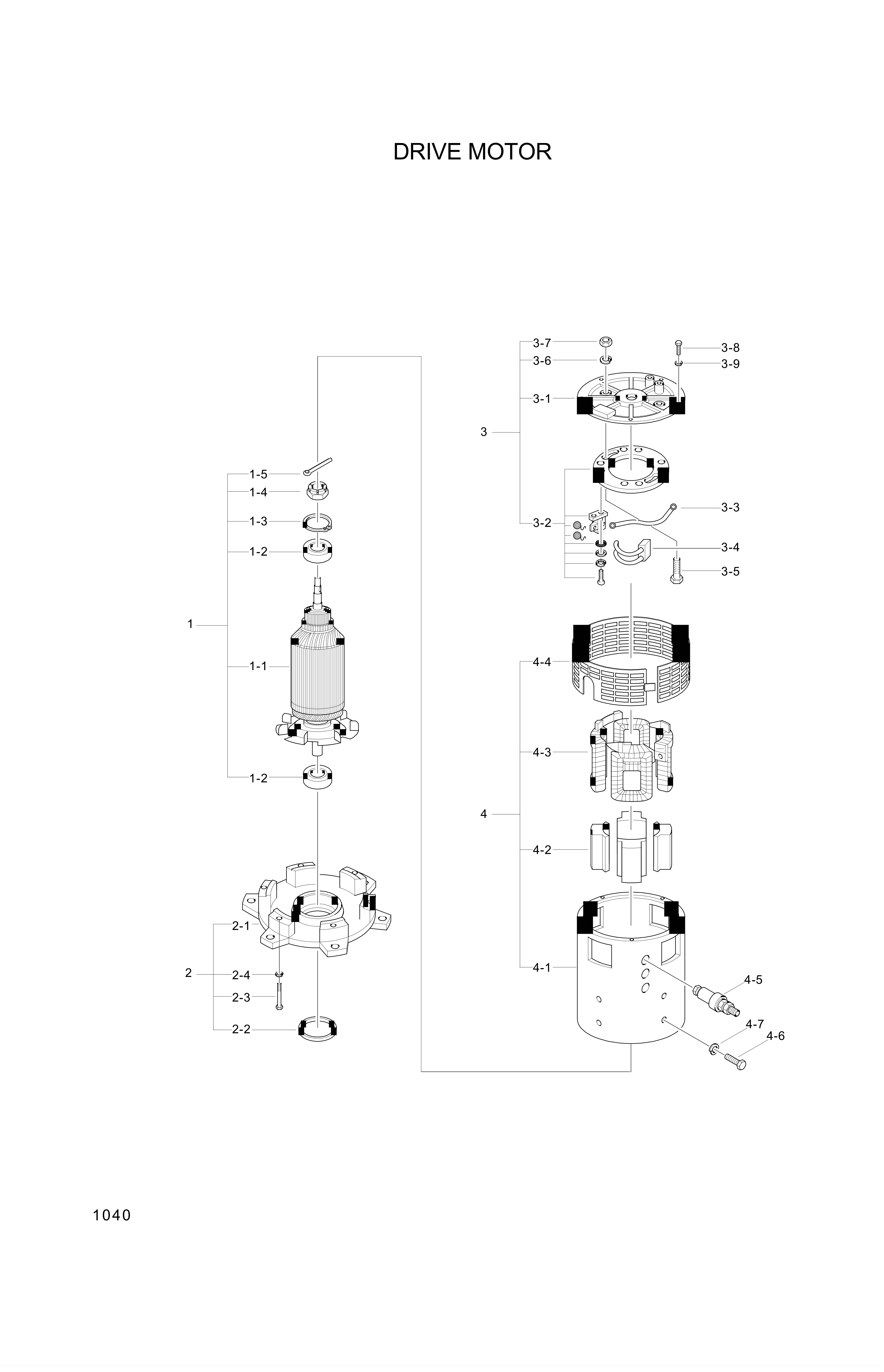 drawing for Hyundai Construction Equipment FA12121000-02 - POLE ASSY (figure 1)