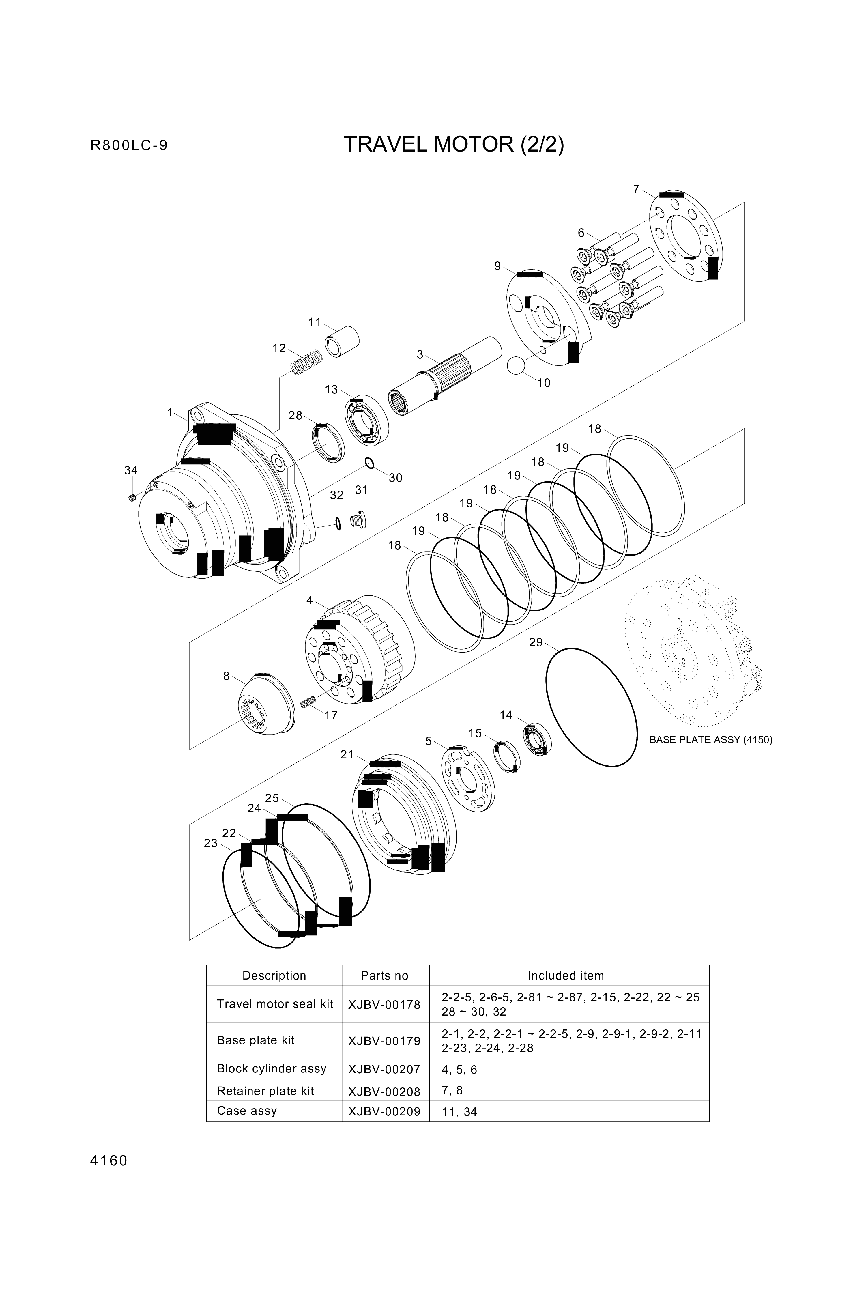 drawing for Hyundai Construction Equipment XJBV-00205 - PLUG (figure 3)