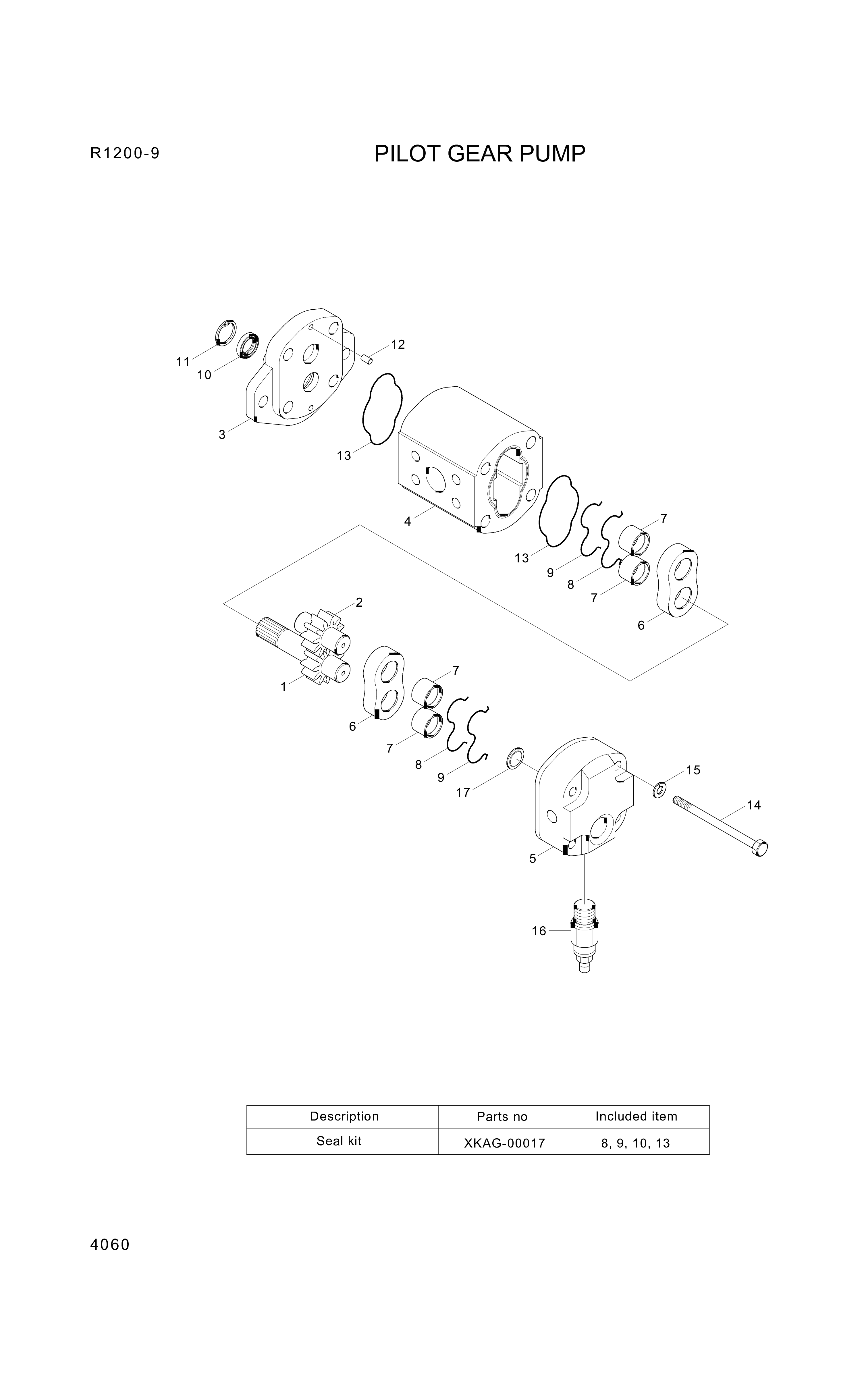 drawing for Hyundai Construction Equipment XKAG-00101 - RING-BACKUP (figure 1)