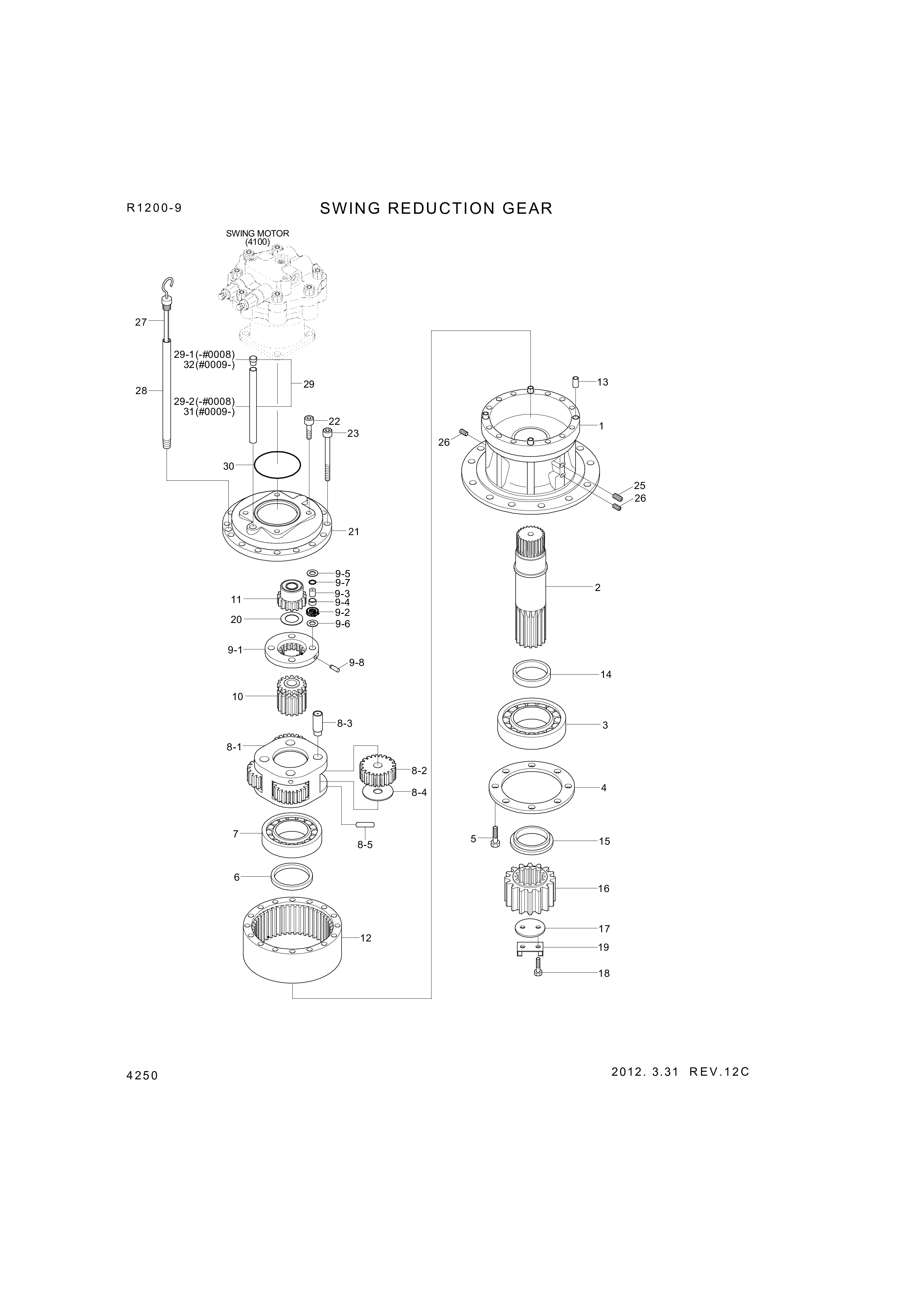 drawing for Hyundai Construction Equipment XKAQ-00411 - WASHER (figure 4)