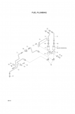 drawing for Hyundai Construction Equipment YUBP-05647 - BRACKET (figure 1)