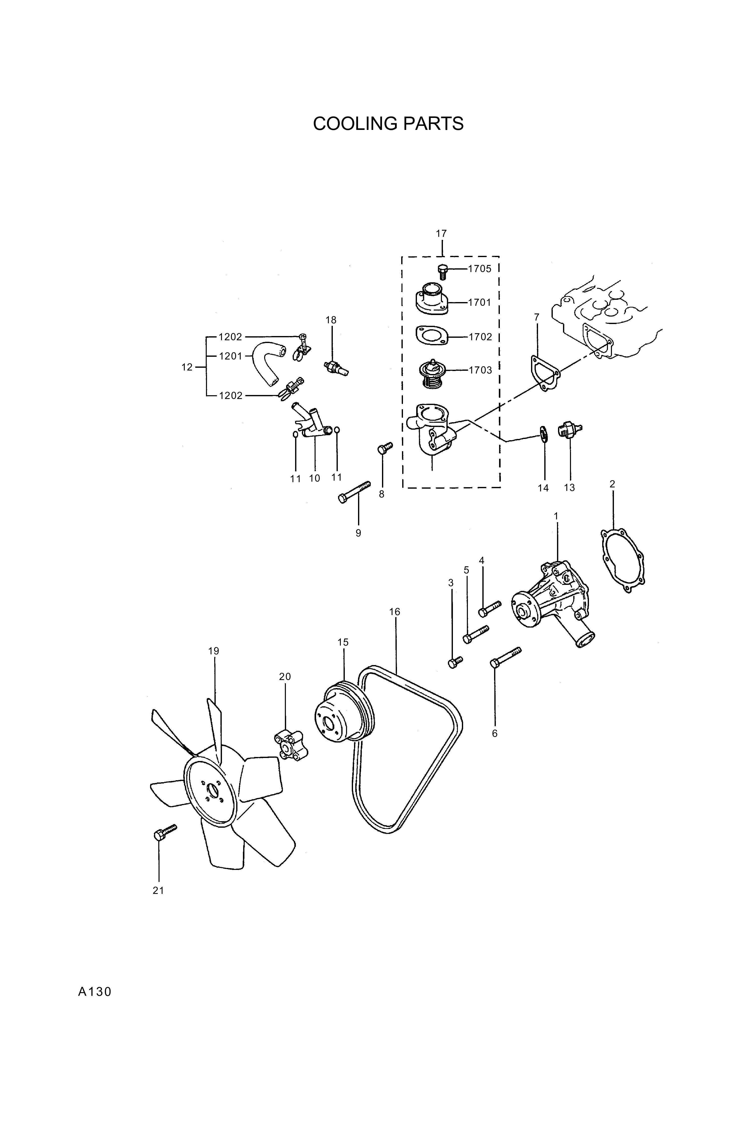 drawing for Hyundai Construction Equipment XJAF-01186 - SENDER UNIT (figure 2)