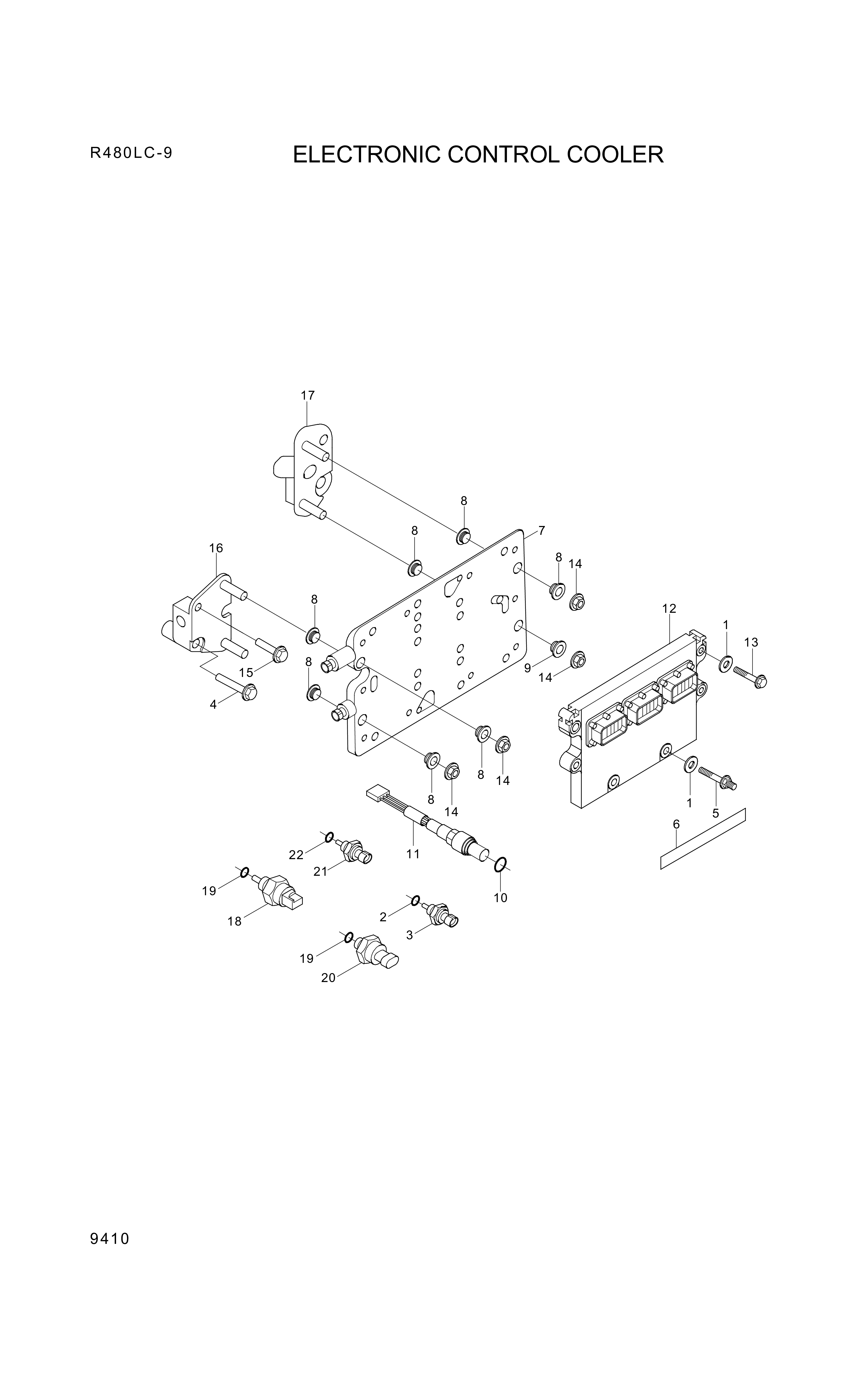 drawing for Hyundai Construction Equipment YUBP-04863 - SCREW-HEX FLG (figure 5)