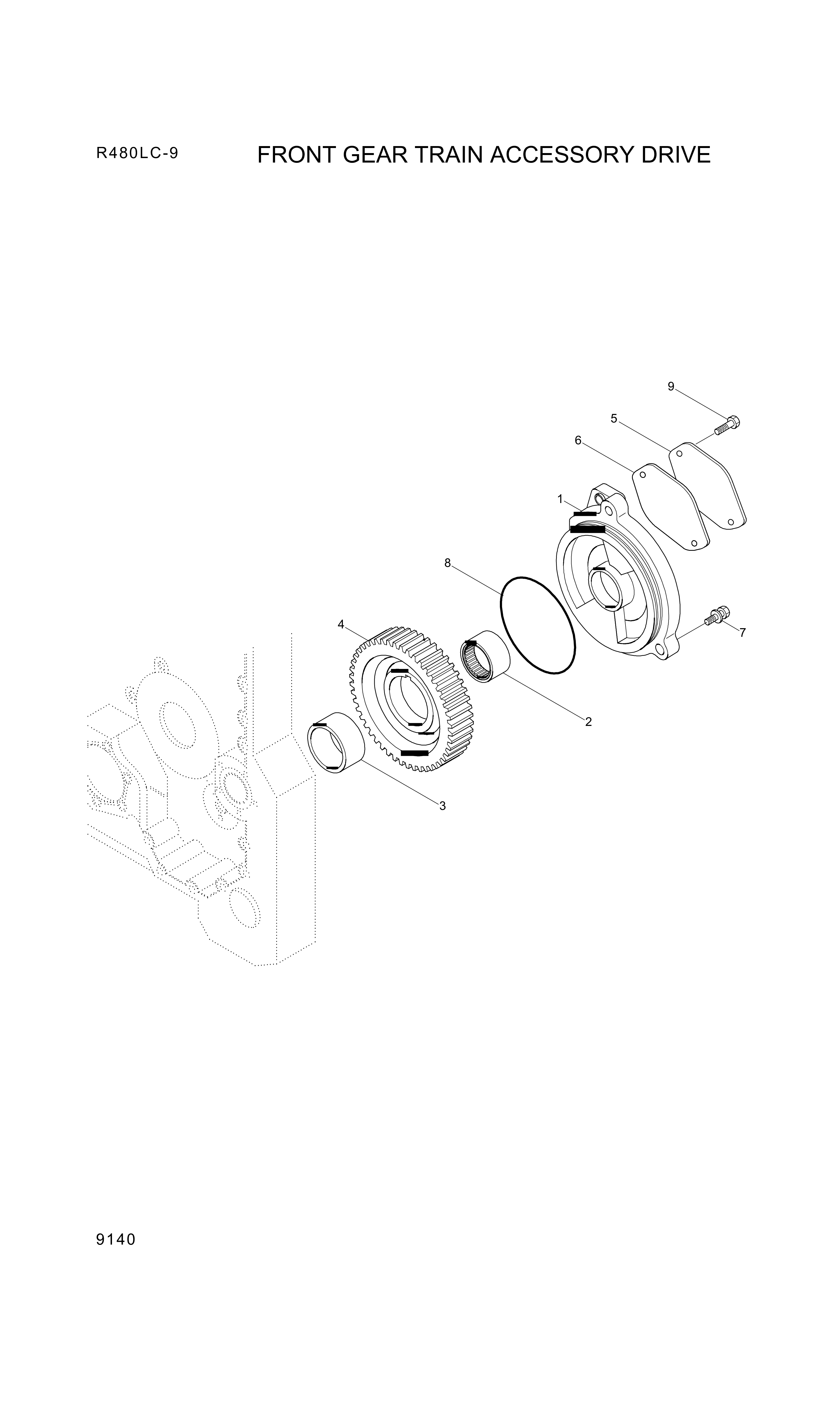 drawing for Hyundai Construction Equipment YUBP-06832 - ADAPTER (figure 2)