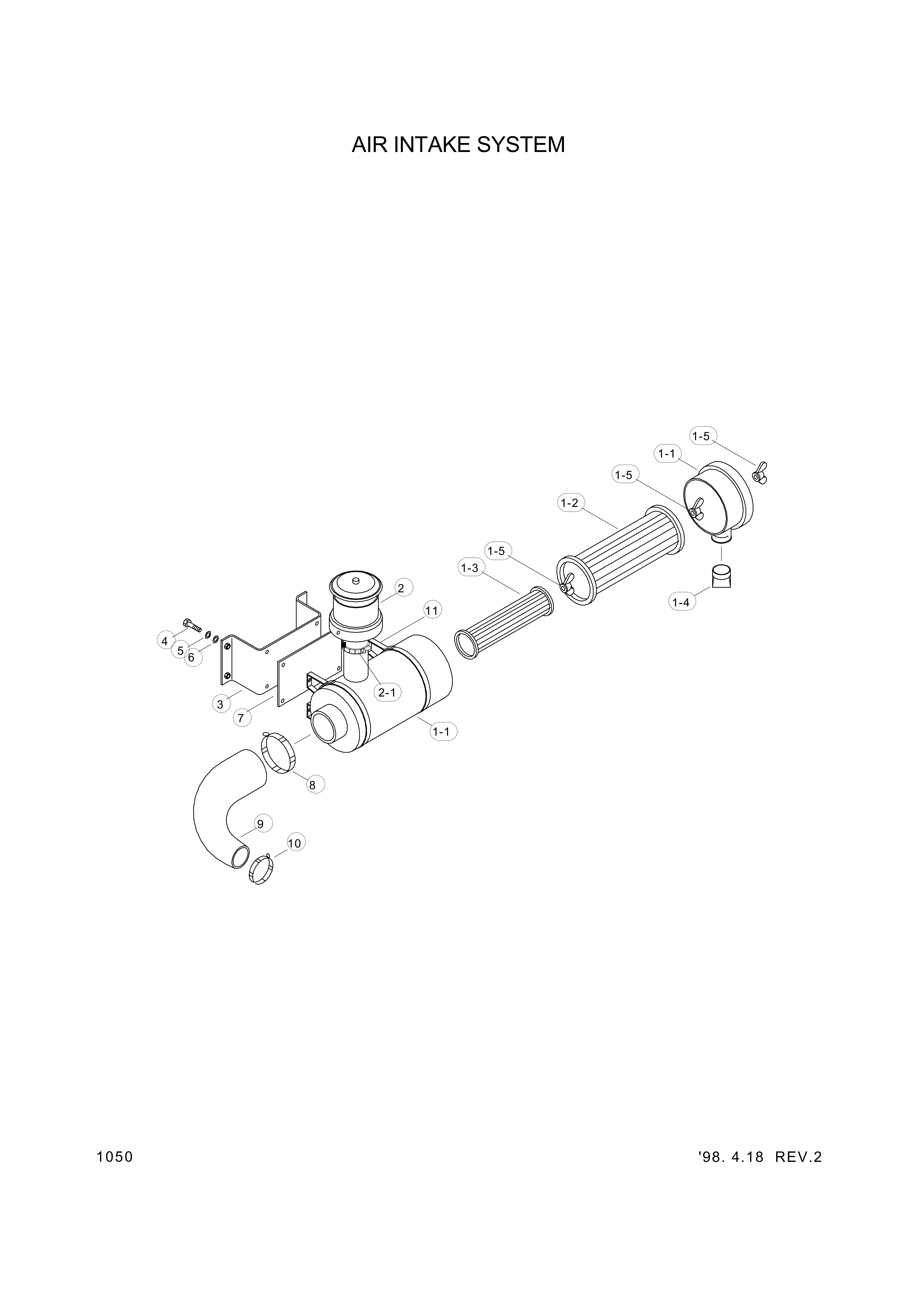 drawing for Hyundai Construction Equipment 14L4-01190 - BRACKET (figure 1)